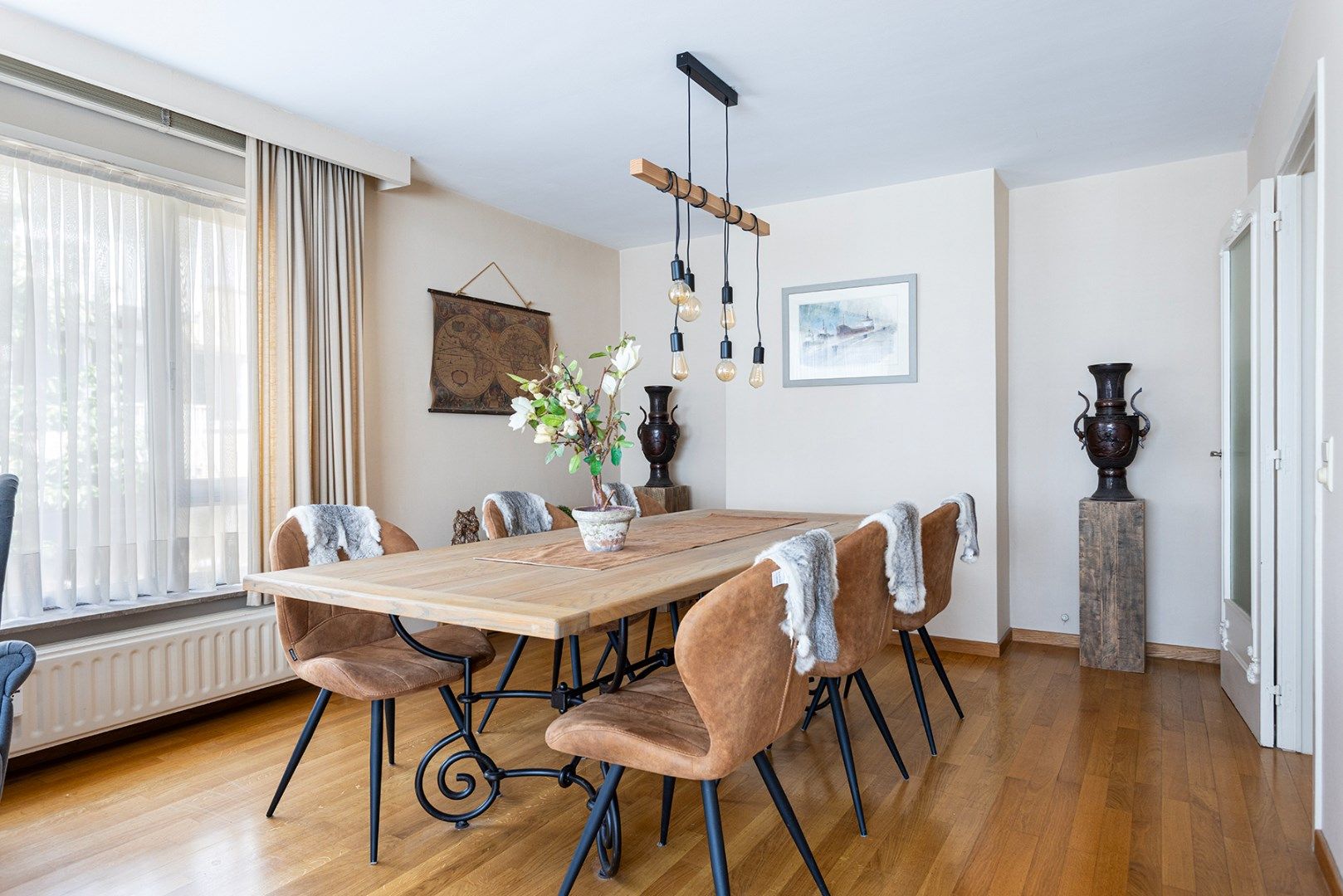 Riant appartement (140m²) met 3 slpks, terras en garagebox! foto 6