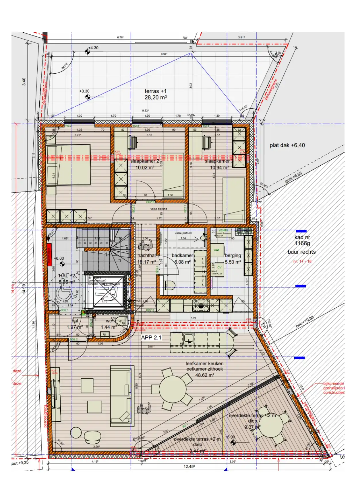 Nieuwbouwappartement met 3 slaapkamers en twee terrassen foto 2