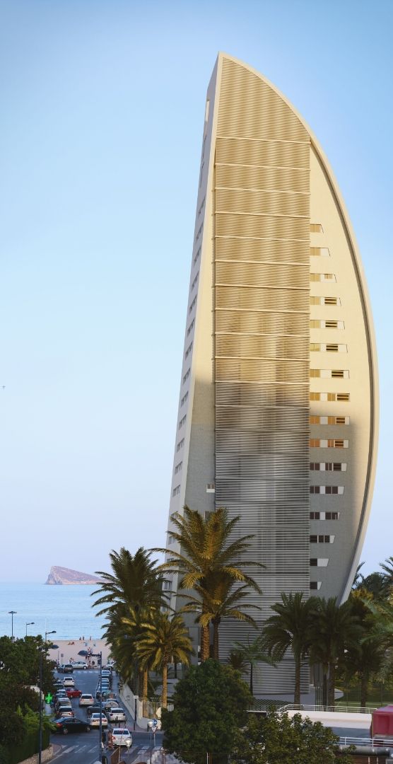 Ultra moderne 1ste lijn appartementen op Poniente beach Benidorm. foto 3