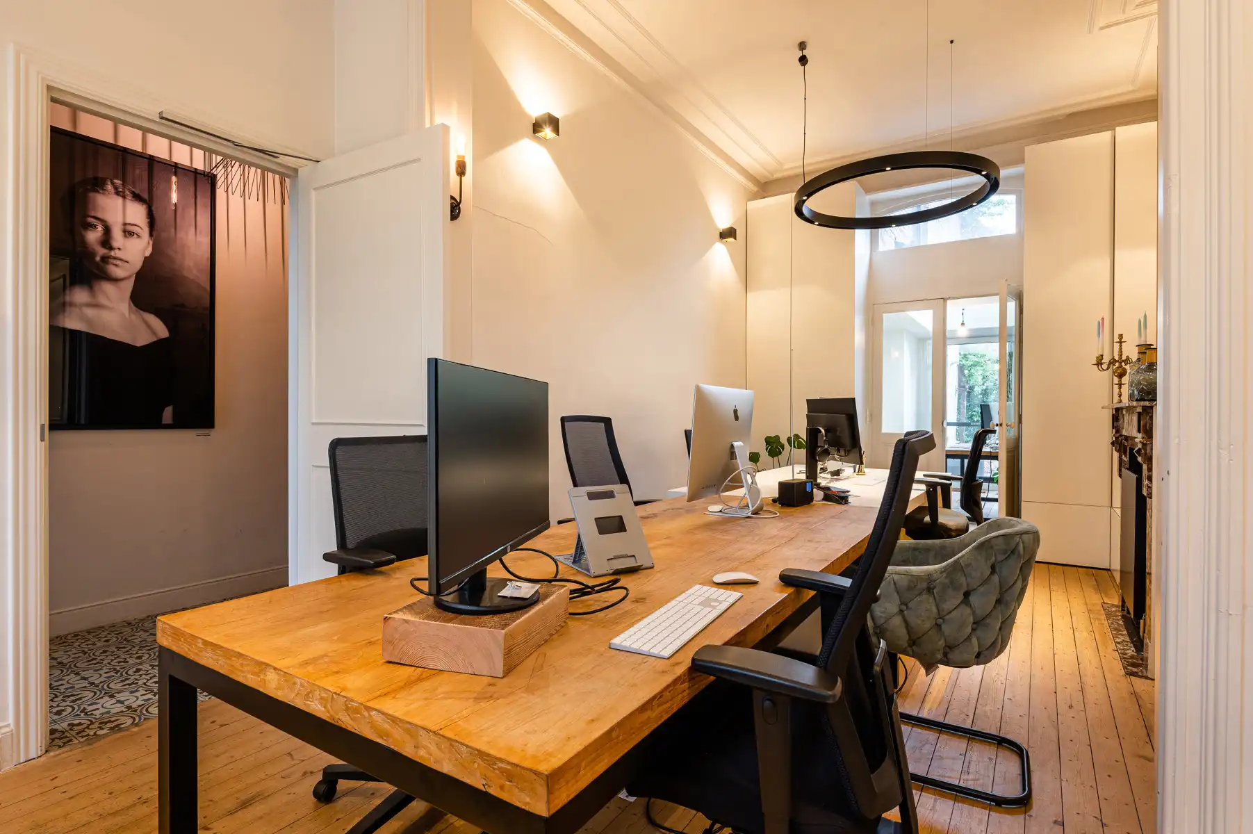 Stijlvolle kantoorruimte in een volledig gerenoveerde herenwoning foto 9