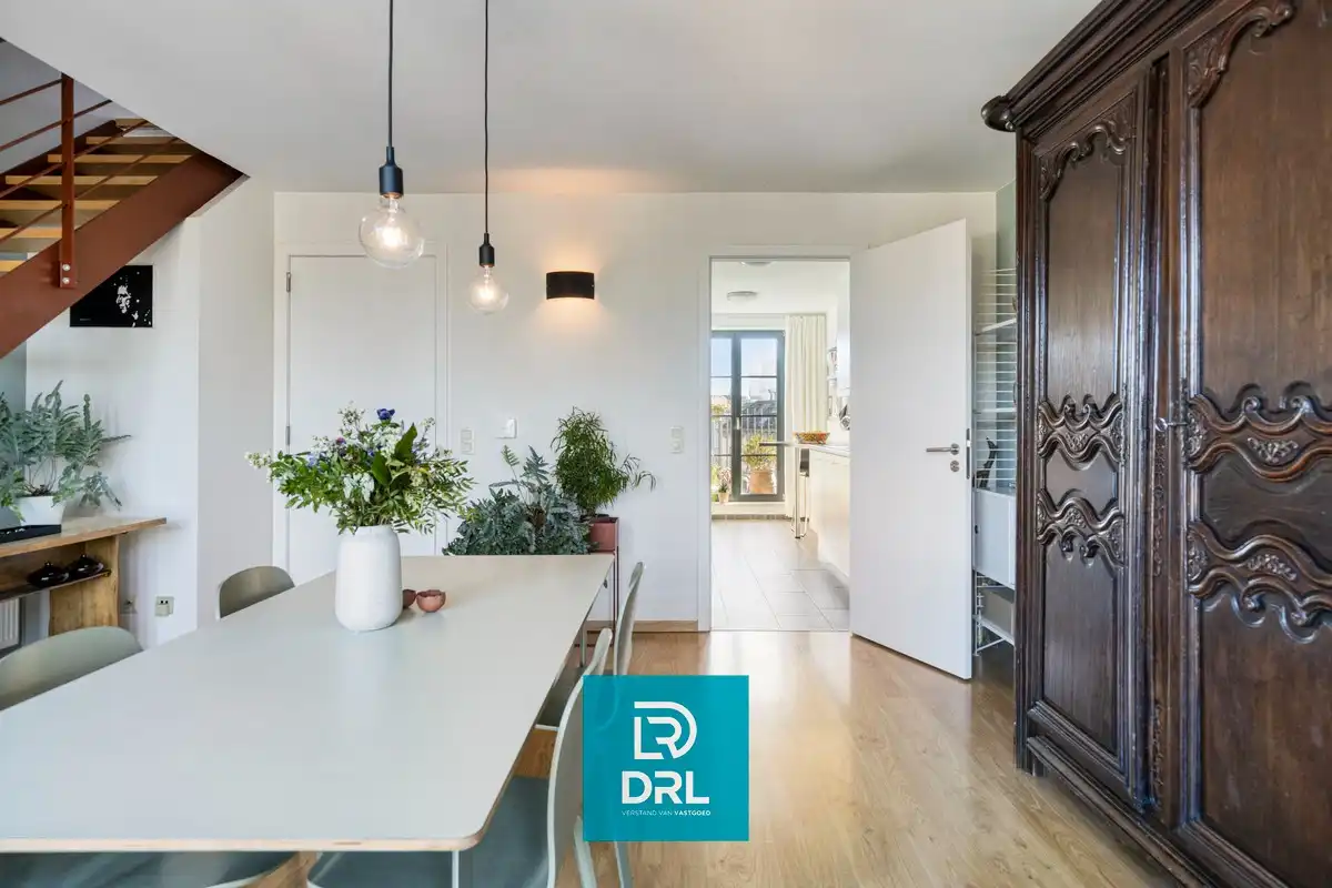 EXCLUSIEVE DUPLEX met SKYLINEZICHT te BRUSSEL foto 3