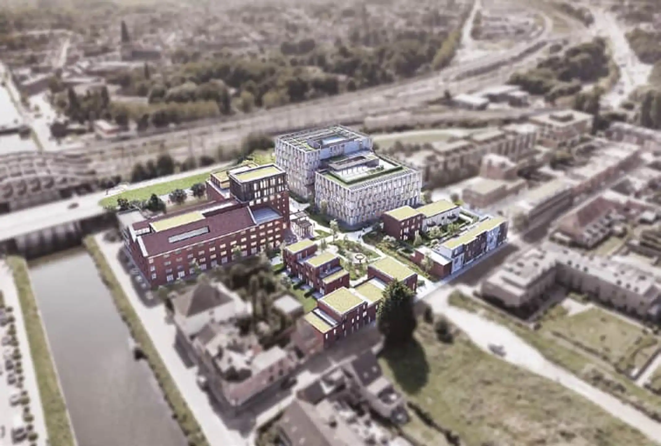 Nieuwbouwkantoren Malt District Mechelen-Zuid foto 12