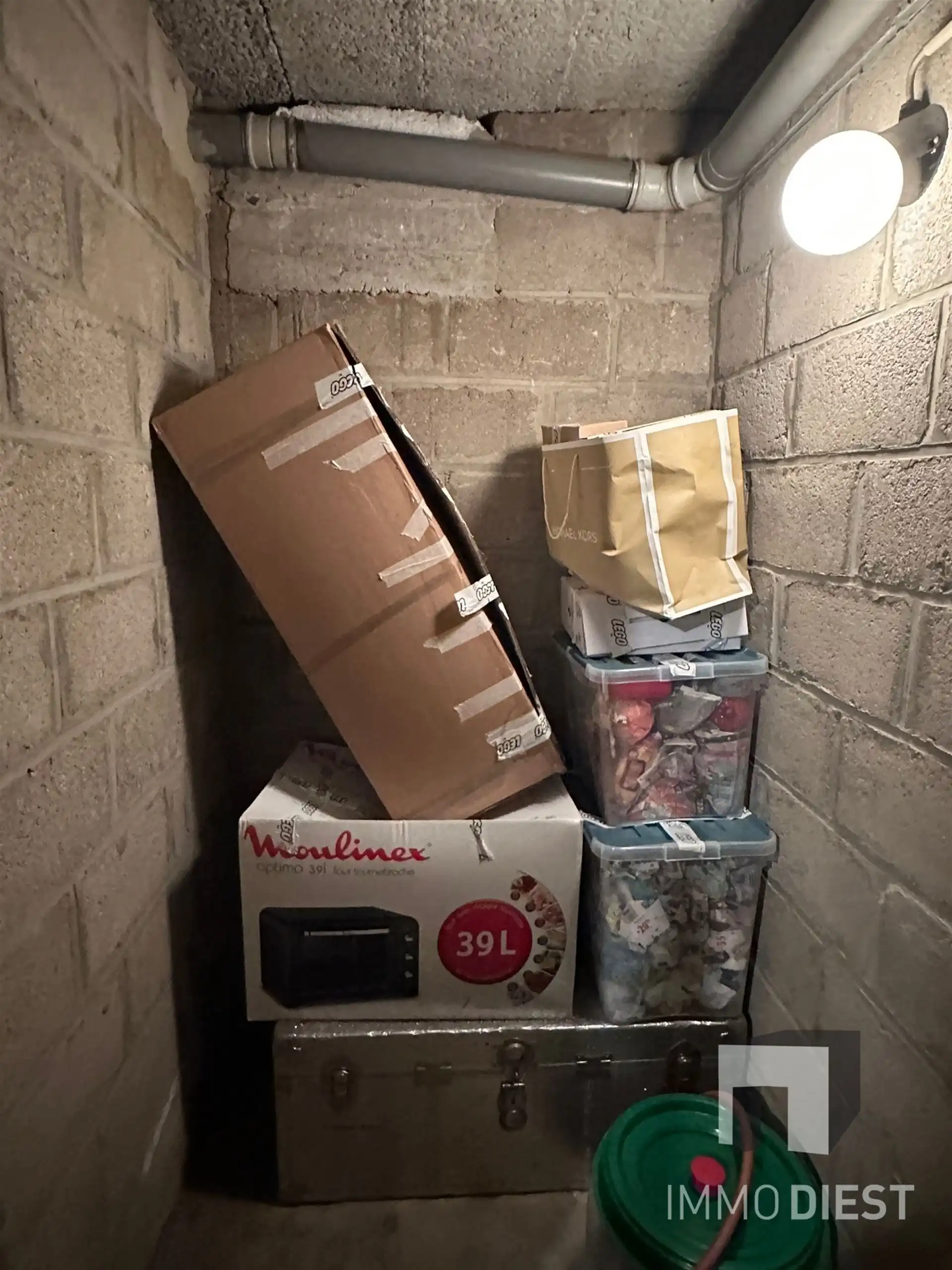 Gelijkvloers appartement met 4 slpks, kelder en garagebox foto 30