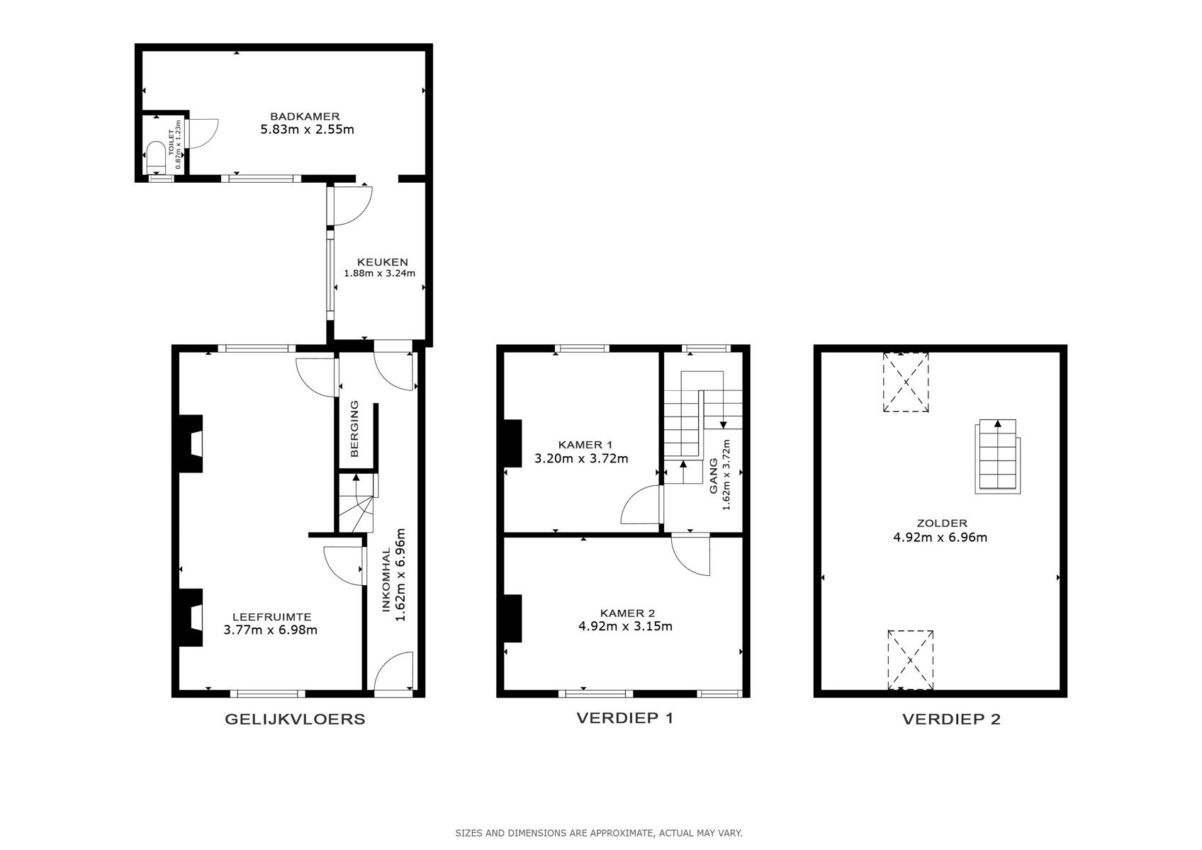 Renovatieproject: 3 slpk woning in het centrum van Leffinge foto 12