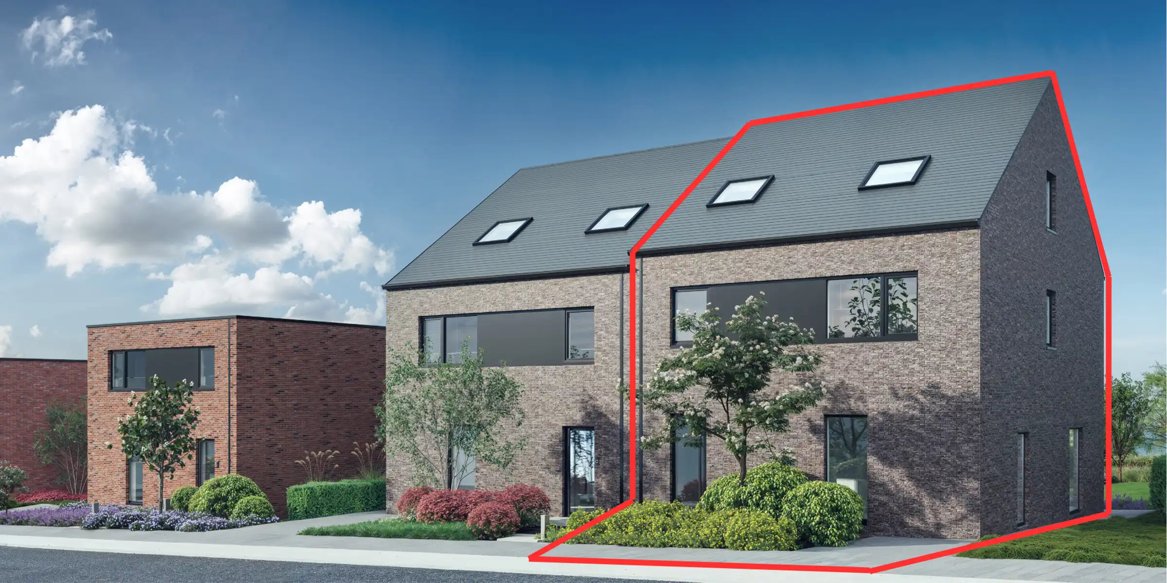 HALFOPEN BEBOUWING 5SLK 2BDKS foto {{pictureIndex}}