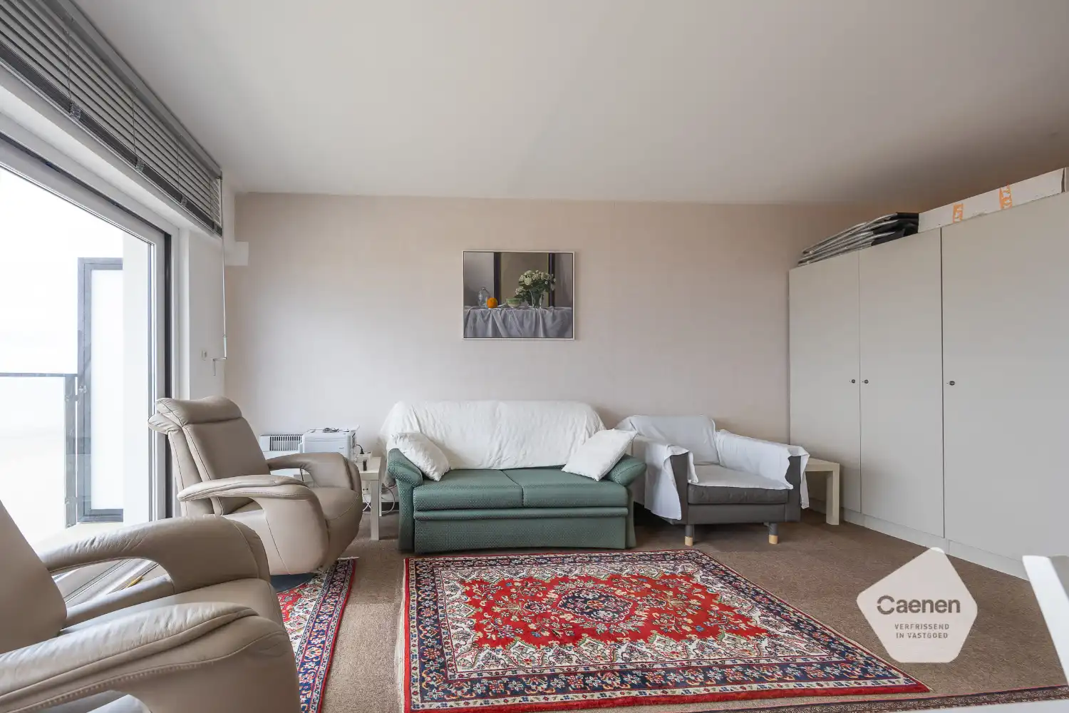Unieke studio met frontaal zeezicht te koop op topligging! foto 4