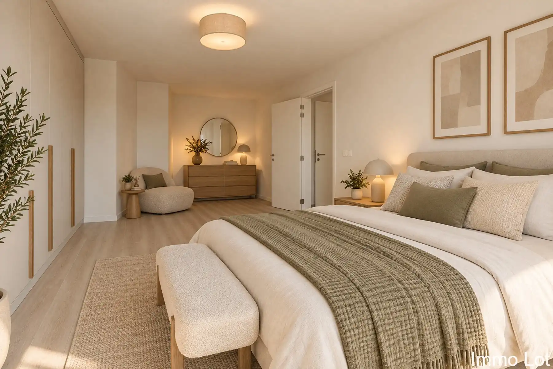 Ruim nieuwbouwappartement in Grembergen foto 8