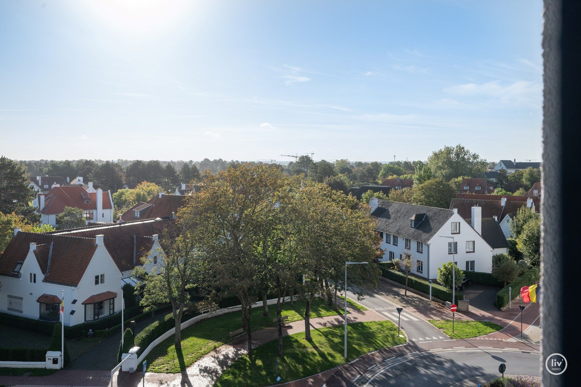 Aangenaam appartement met mooie gevelbreedte en open zicht over de villas in Knokke.  foto 16