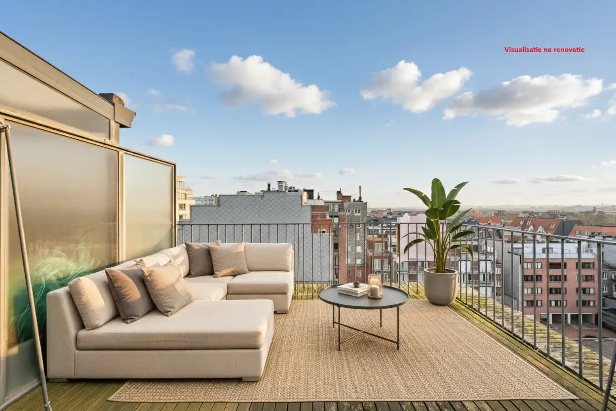 Lichtrijk duplex appartement met twee slaapkamers en groot terras! foto 6