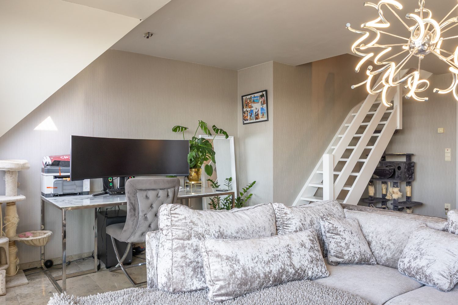 Zonnig duplexappartement op boogscheut van centrum met zuidgericht terras foto 4