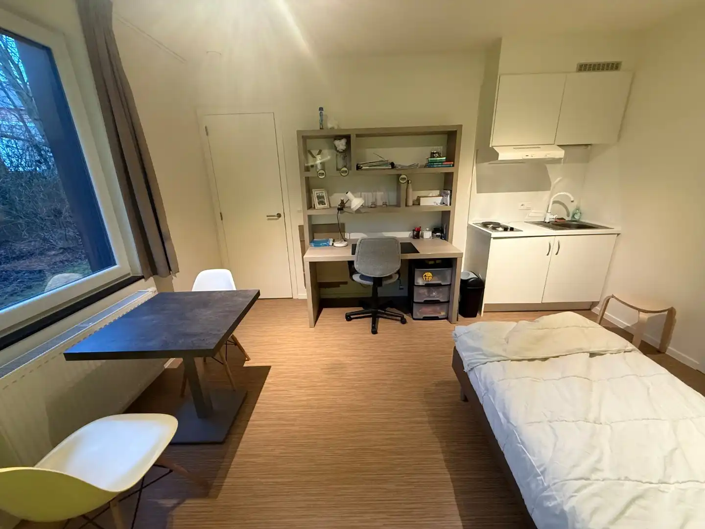 Kwalitatieve studentenkamer op topligging nabij VIVES foto 3