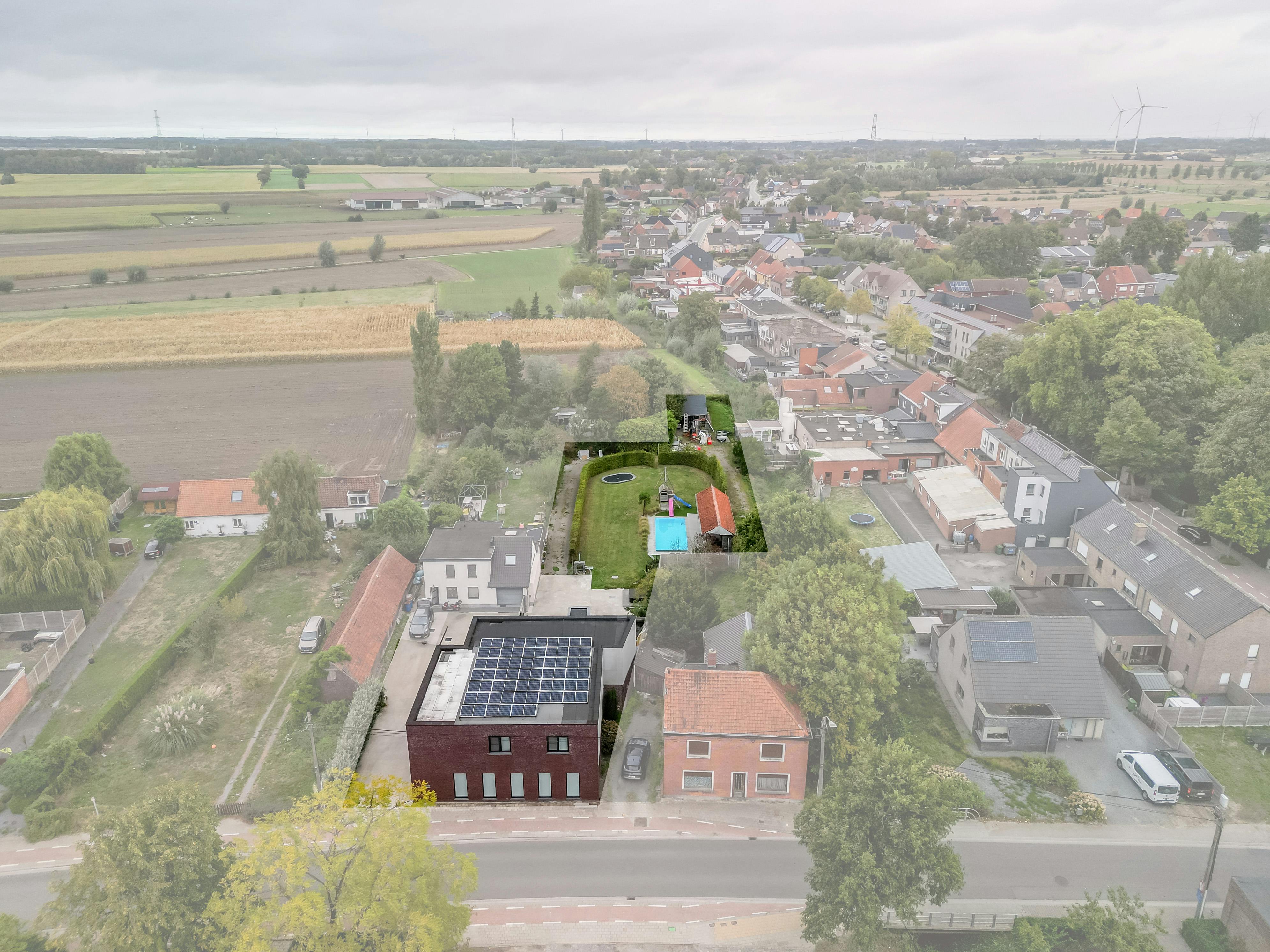 Moderne villa met zwembad en atelier te koop in Evergem foto 27