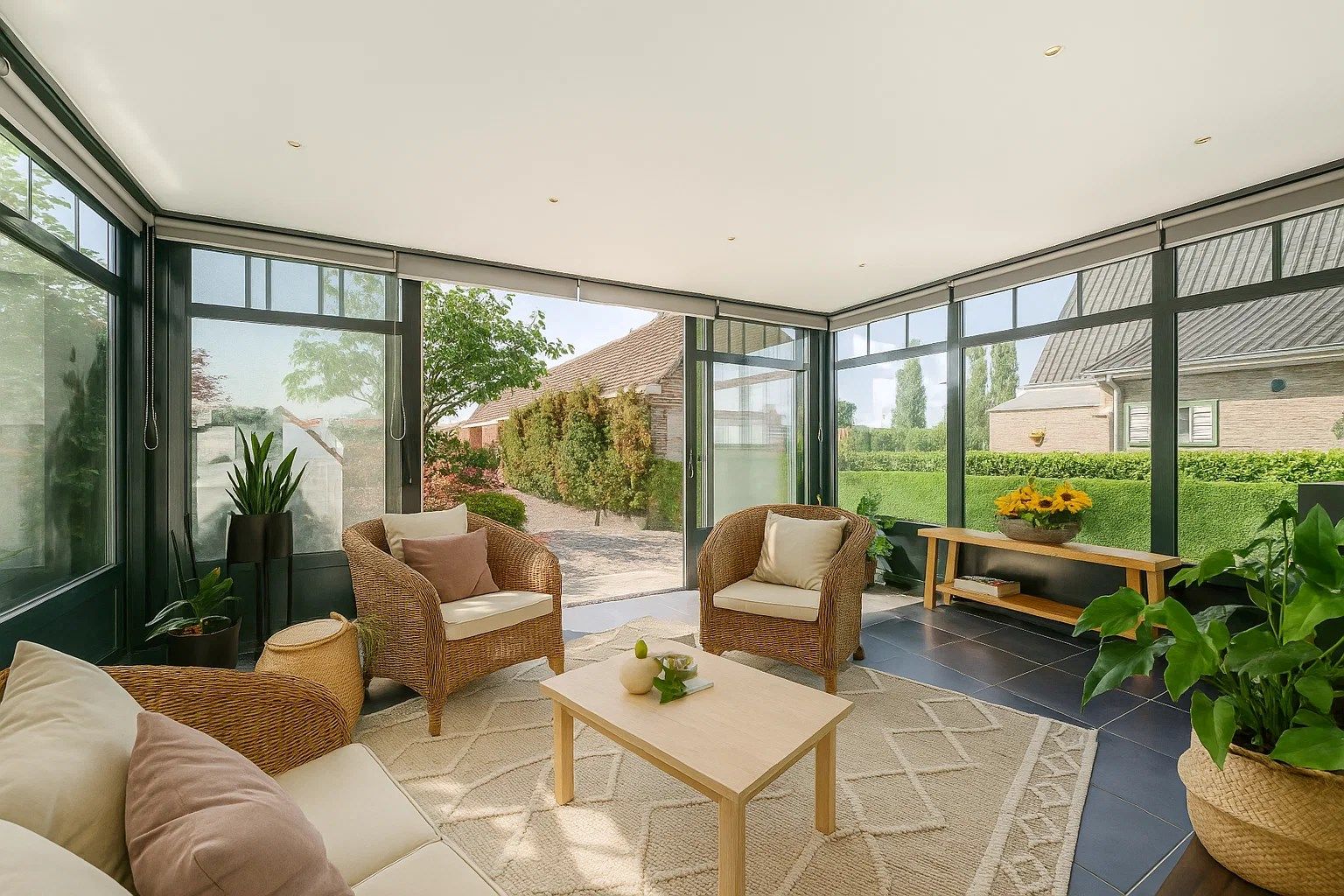 KARAKTERVOLLE WOONST MET BIJGEBOUW (140 m²) EN PRACHTIG VERZICHT!!!  foto 8