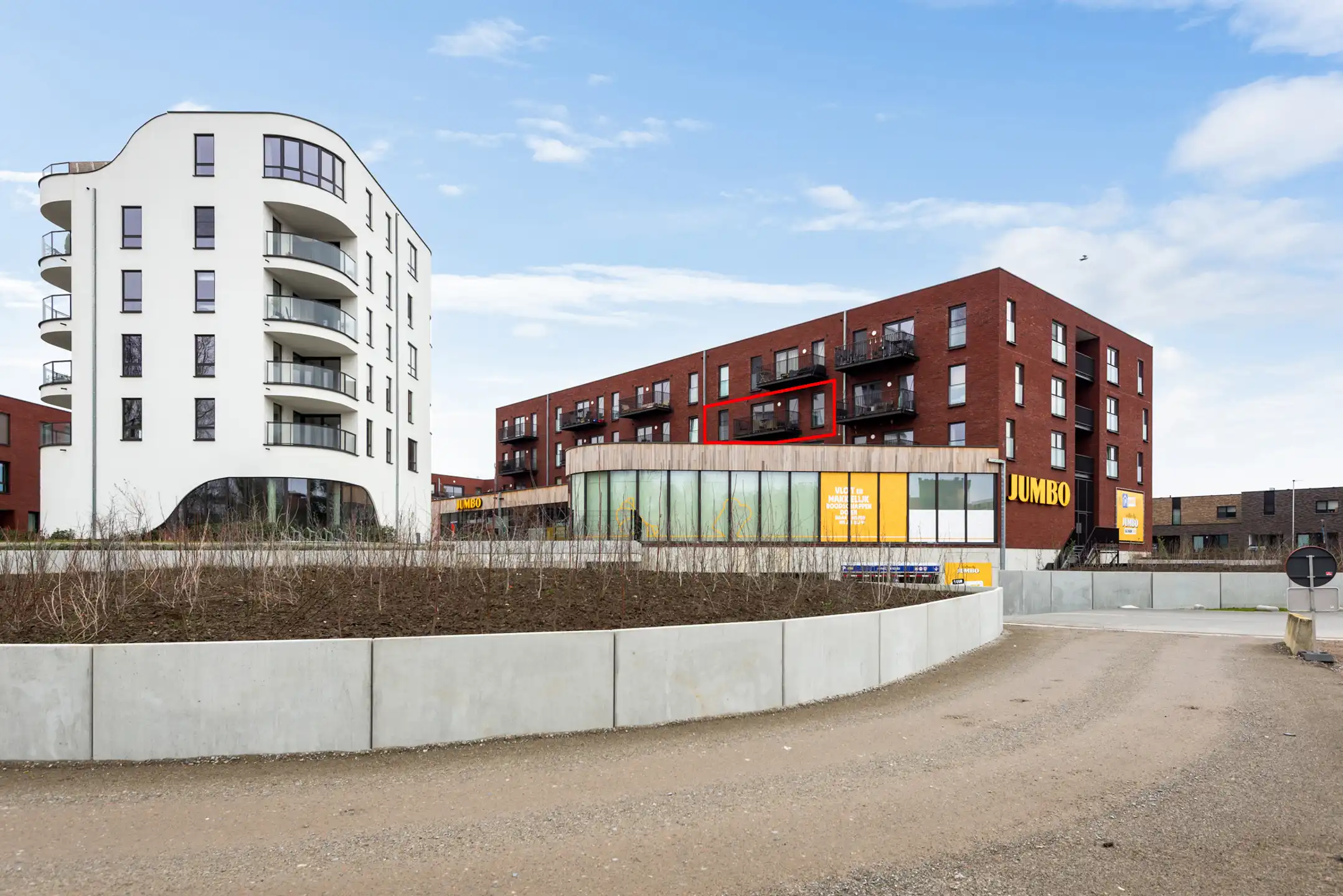 Nieuw 2-slk-appartement (E16) met terras en staanplaats foto 14