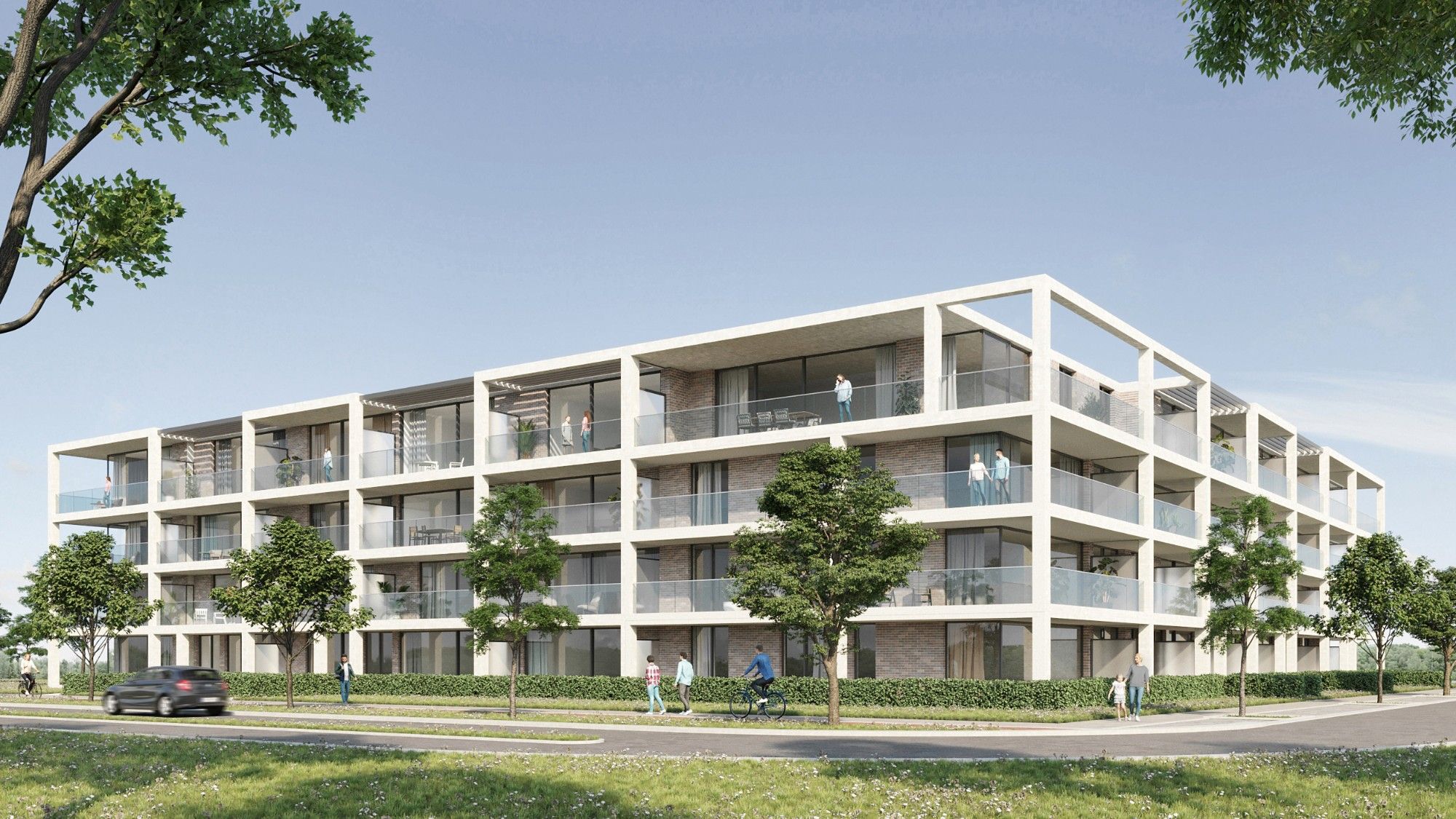 Prachtig gelijkvloers appartement met terras en privatieve tuin foto 3