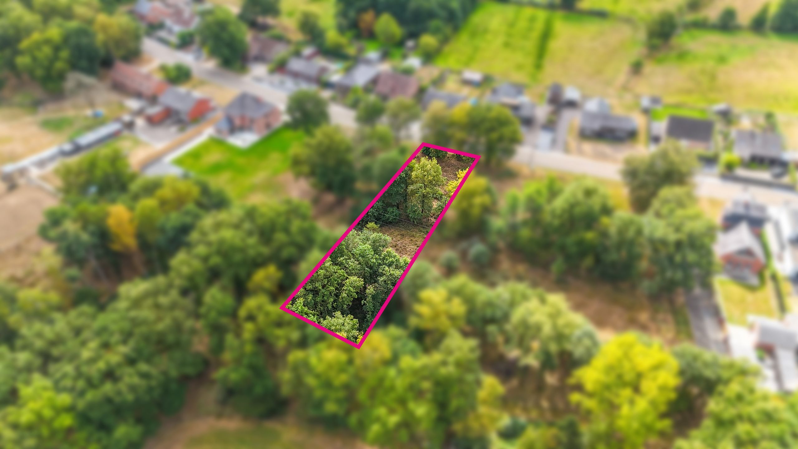 Prachtig in 't groen gelegen  bouwgrond voor OB van 13 are ! foto 7
