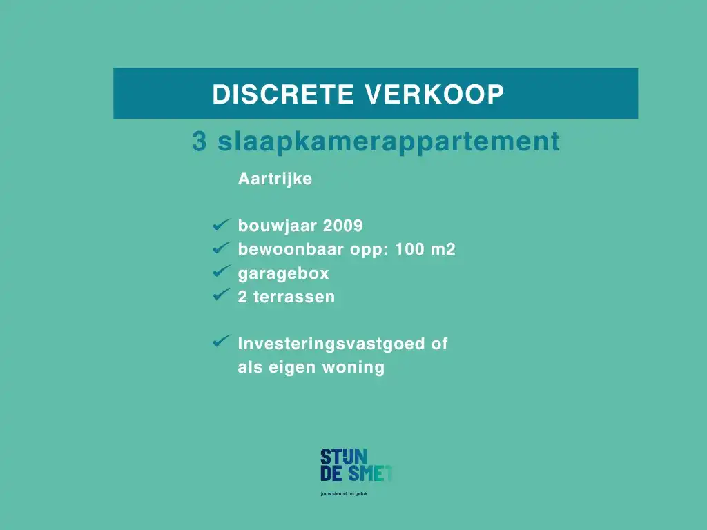 Instapklaar appartement met 3 slpks en garage foto {{pictureIndex}}