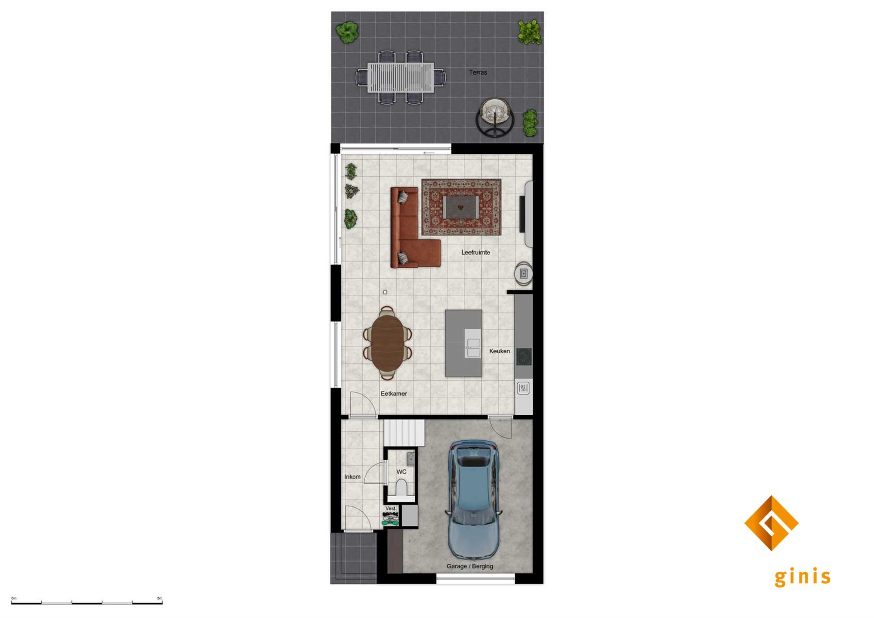 Moderne vrijstaande woning met 2 à 3 slaapkamers op een mooi perceel van 5a37ca. foto 17
