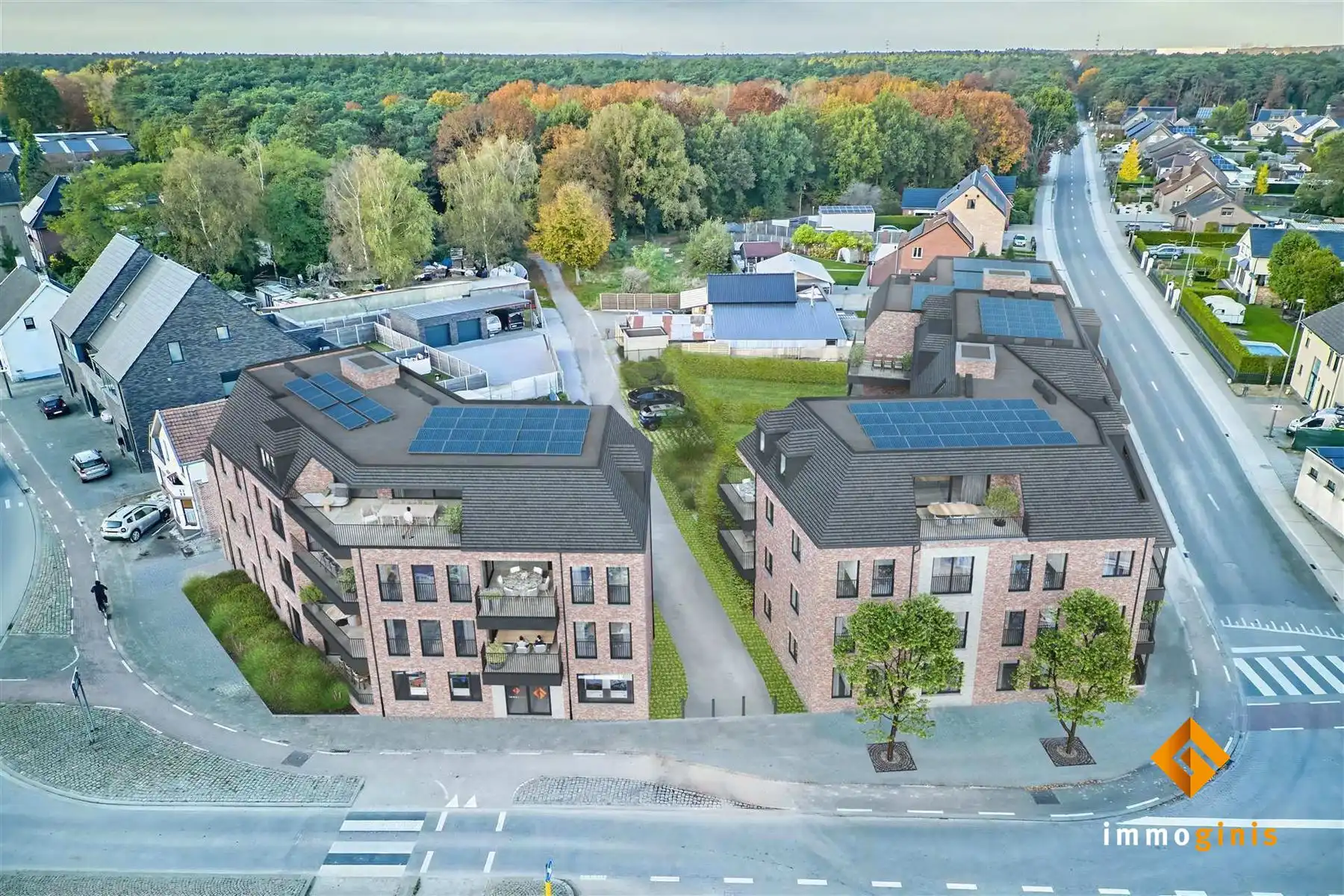 Appartement (eerste verdieping) met 2 slaapkamers en ruim overdekt terras. foto 10