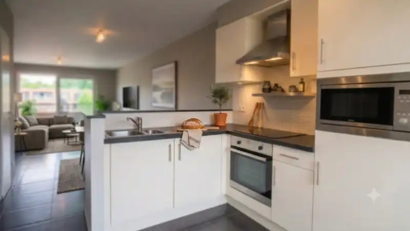 Energiezuinig appartement met 2 terrassen en garage met prachtig zicht op het water. foto 3