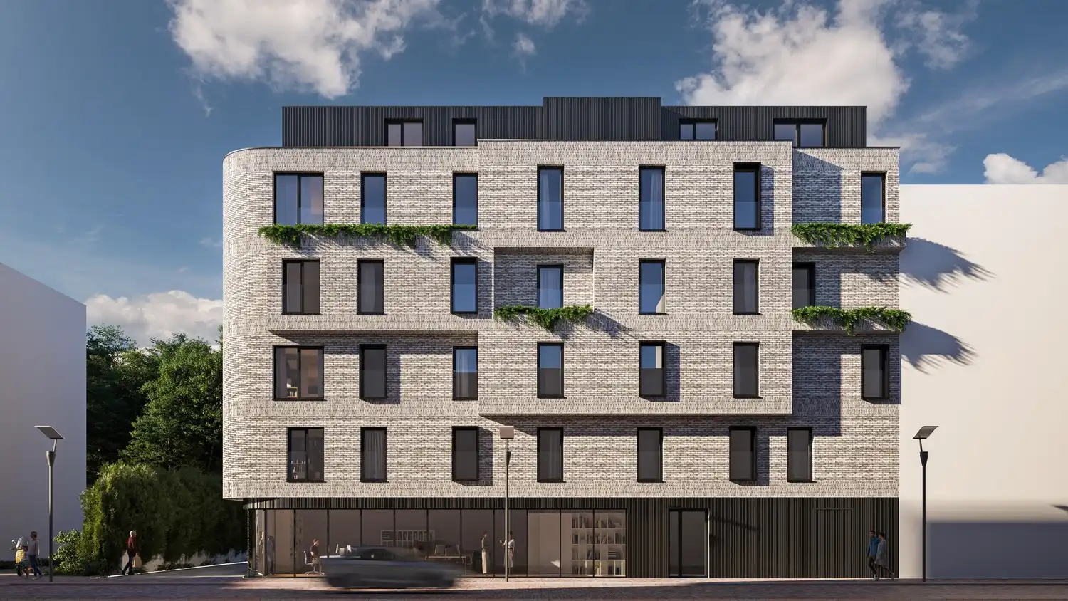 Nieuwbouw appartement centrum Genk met autostaanplaats! foto 10