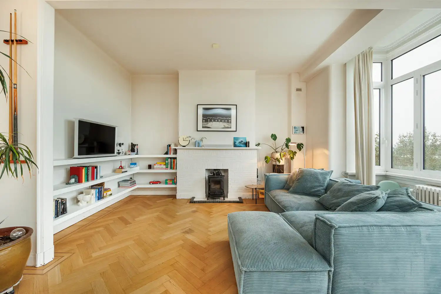 Ruim en lichtrijk art-decoappartement met terras, vlakbij Te Boelaerpark – Berchem foto 8
