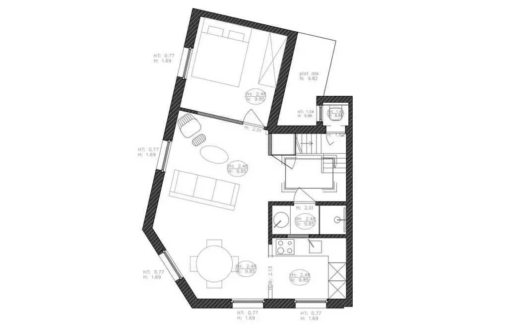 Verhuurd Handelspand en gerenoveerd appartement foto 15