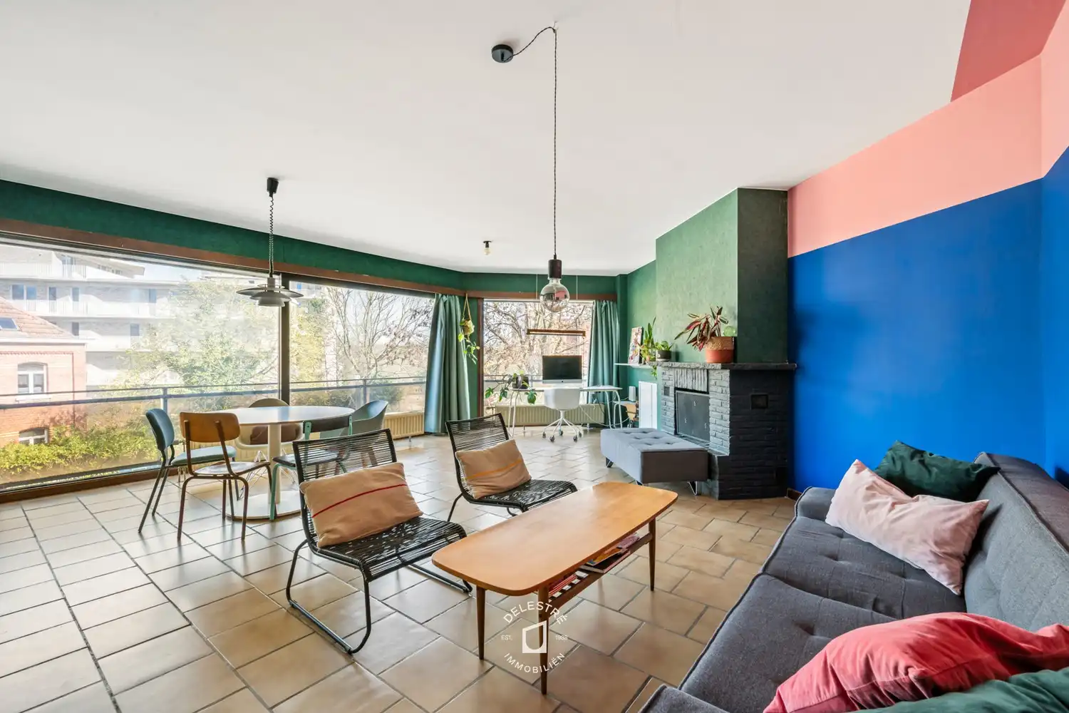 ** IN OPTIE NA EERSTE DELESTRE IMMO KIJKDAG ** Instapklaar appartement met terras nabij het Stadspark van Aalst foto 4