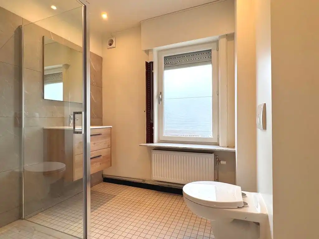 Deze rustig gelegen, alleenstaande woning onderging een grondige renovatie en werd uitgerust met zonnepanelen, vernieuwde beglazing, nieuwe radiatoren, een vernieuwde badkamer en aangelegde oprit. foto 10