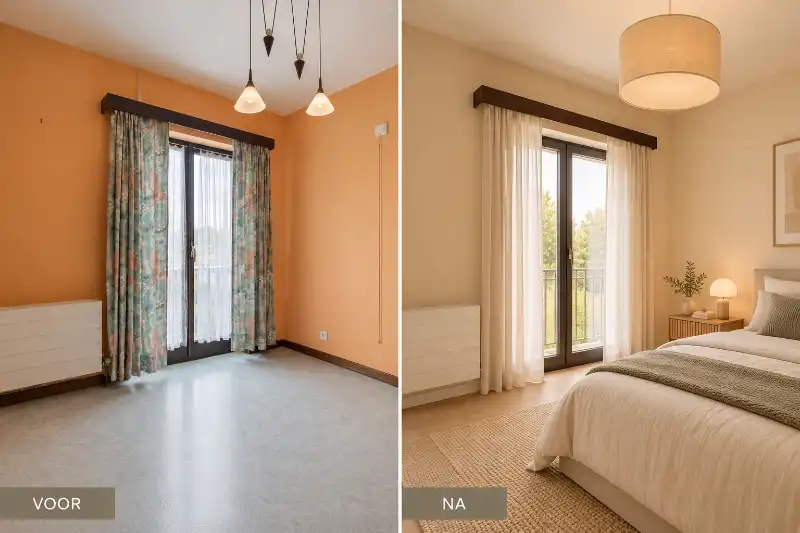 --- NIEUW --- Gunstig gelegen lichtrijk appartement met 3 slaapkamers + garagebox. foto 6