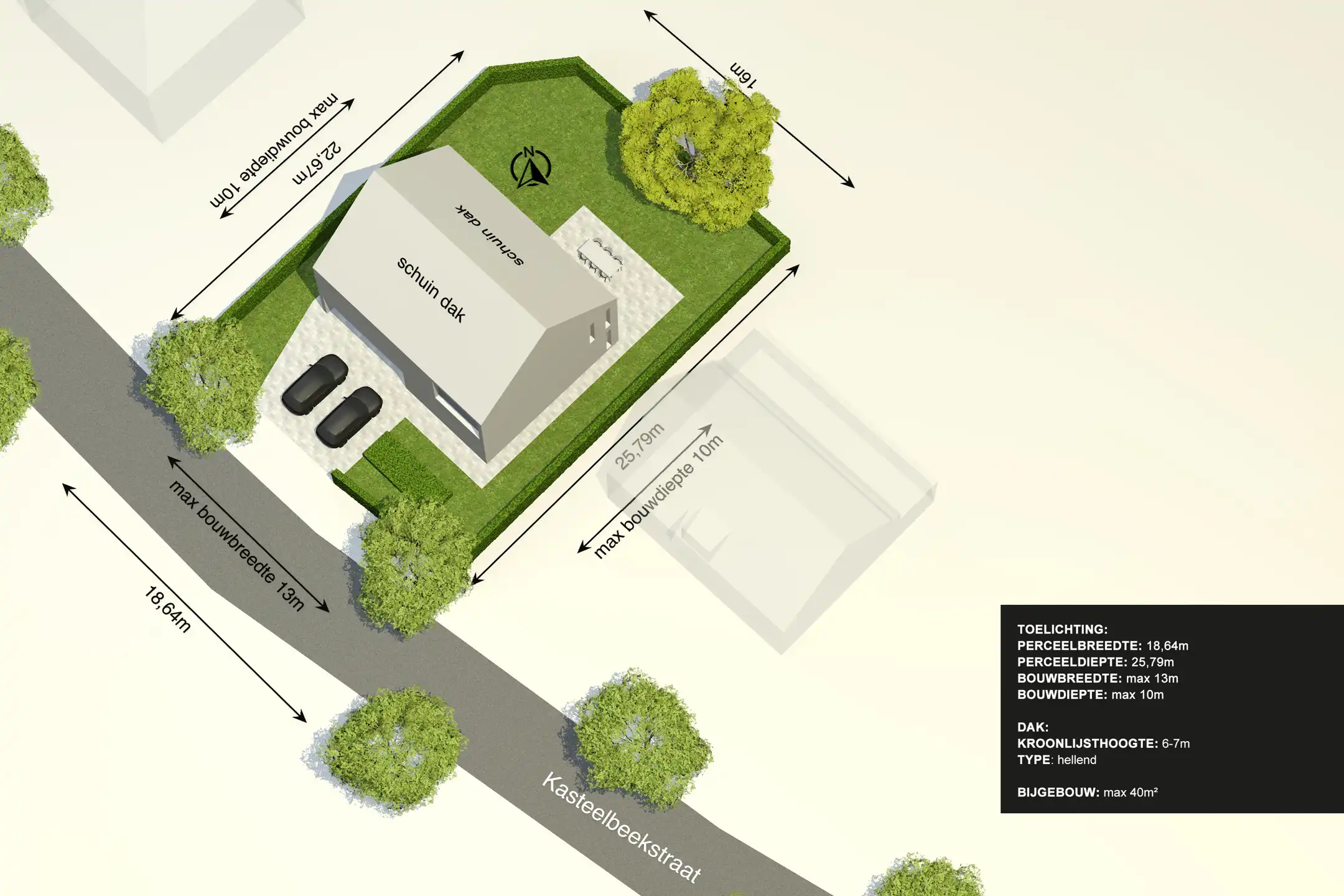 Bouwgrond voor open bebouwing ca. 492m² op top locatie te Hoogstraten foto 2