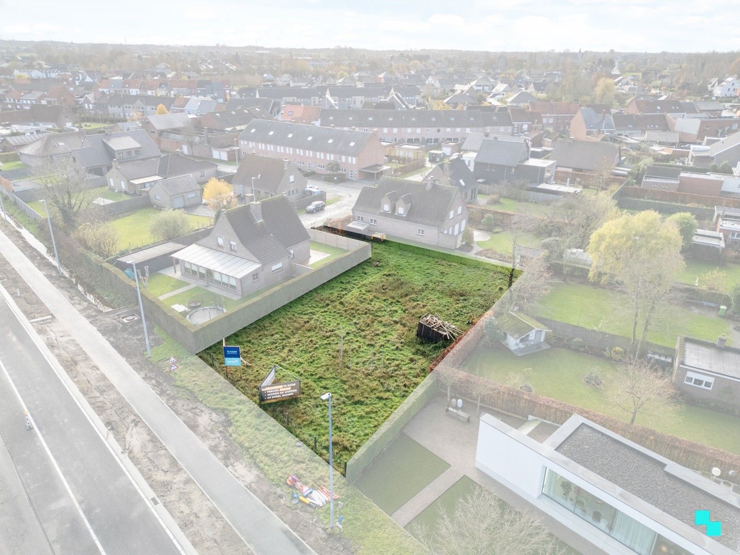 Centraal gelegen bouwgrond te Izegem foto 3