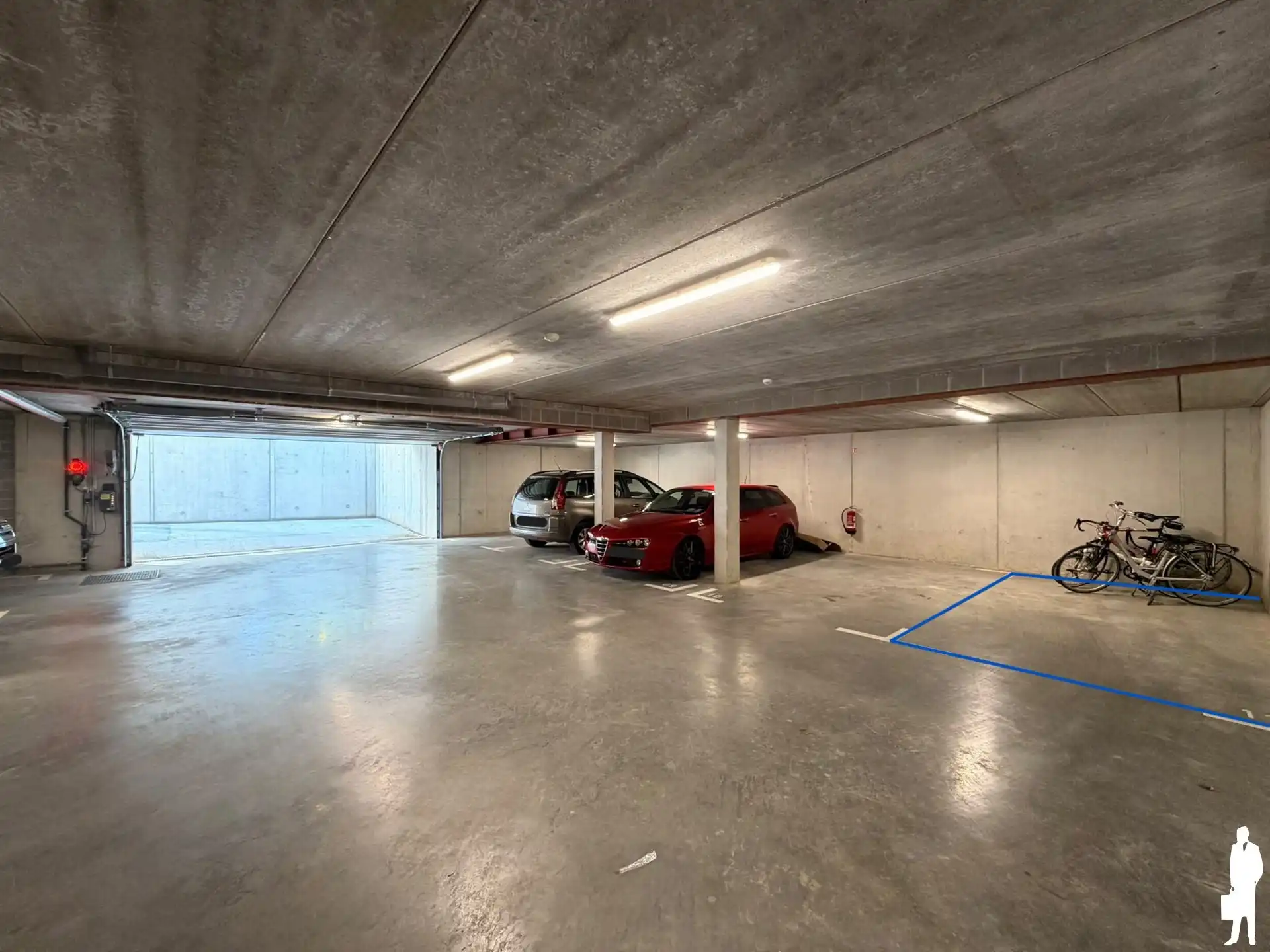 Ruime ondergrondse parkeerplaats in het centrum van Brecht foto 5