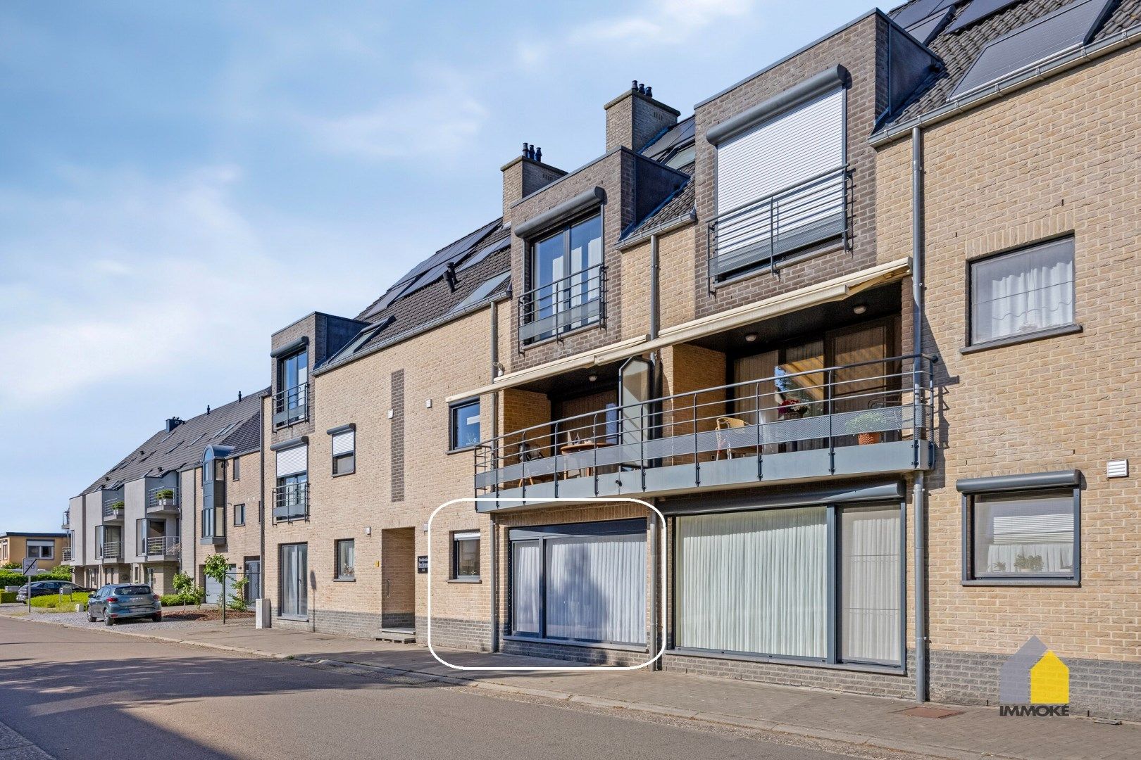 Gelijkvloersappartement met 2 slpks en kelderberging. foto 16