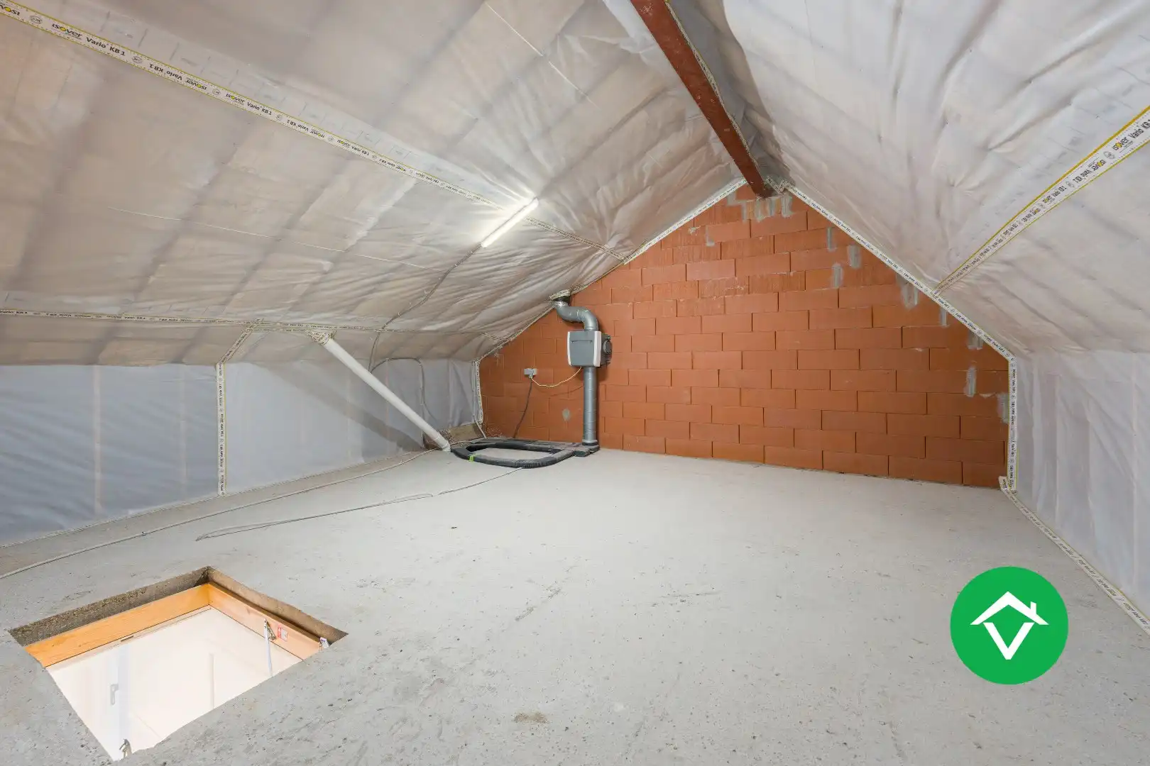 Instapklare energiezuinige woning (2018) met garage en tuin in Zevekote foto 16