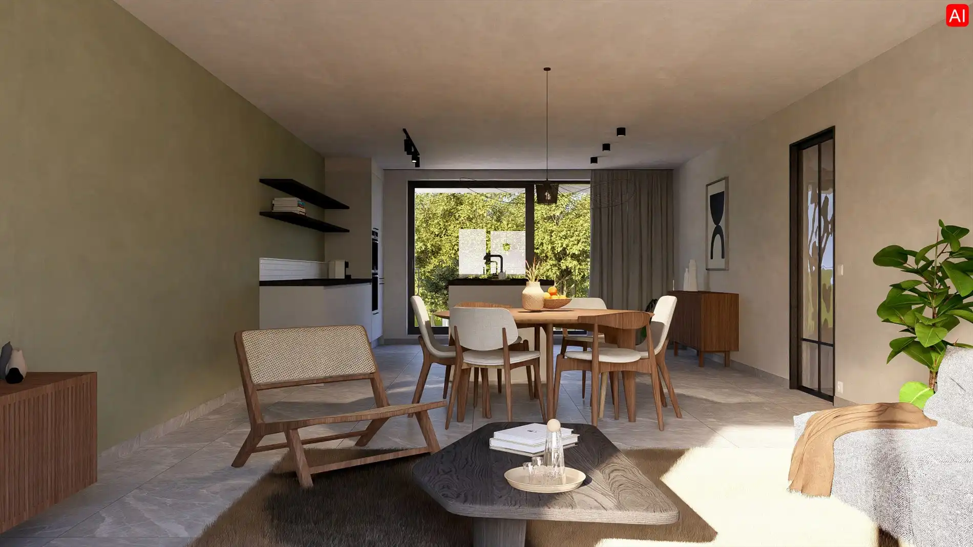 RECENT ENERGIEZUINING APPARTEMENT (139 m²) 3 SLPKS | 3 TERRASSEN  foto 2