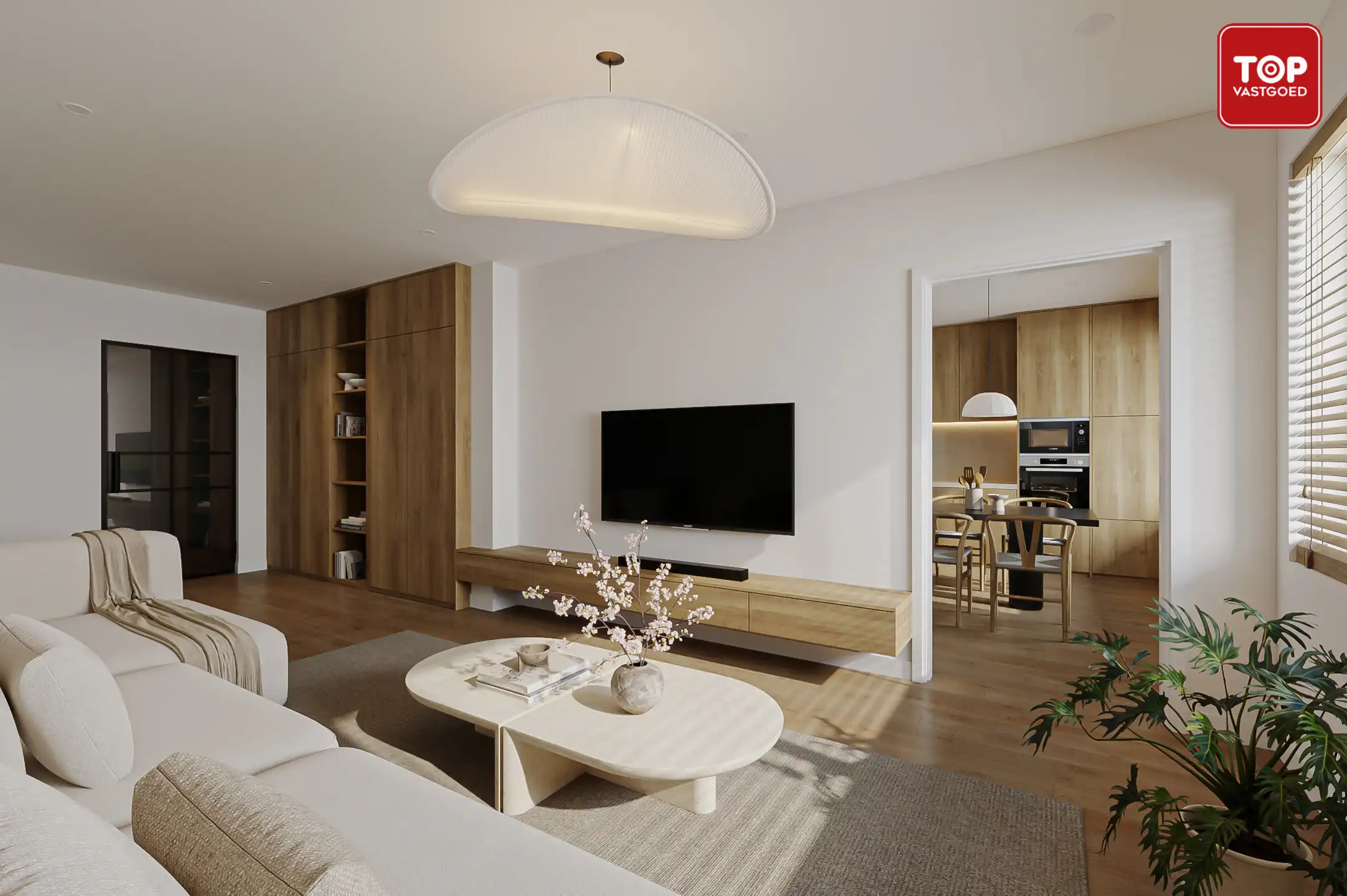 Zeer groot duplex appartement met garage. foto 4