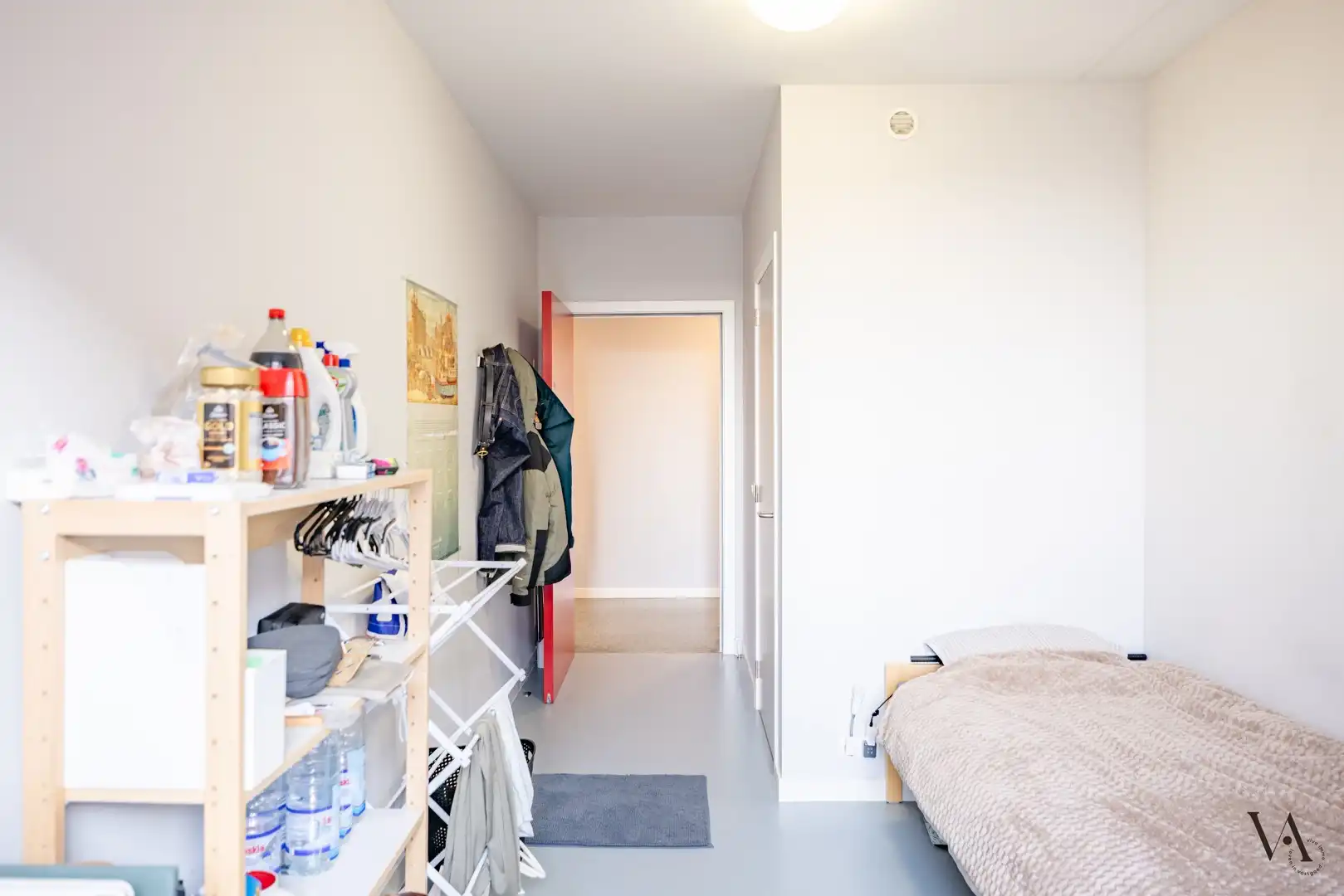 Zorgeloze studentenkamer met eigen sanitair in Residentie Waterview Leuven foto 3