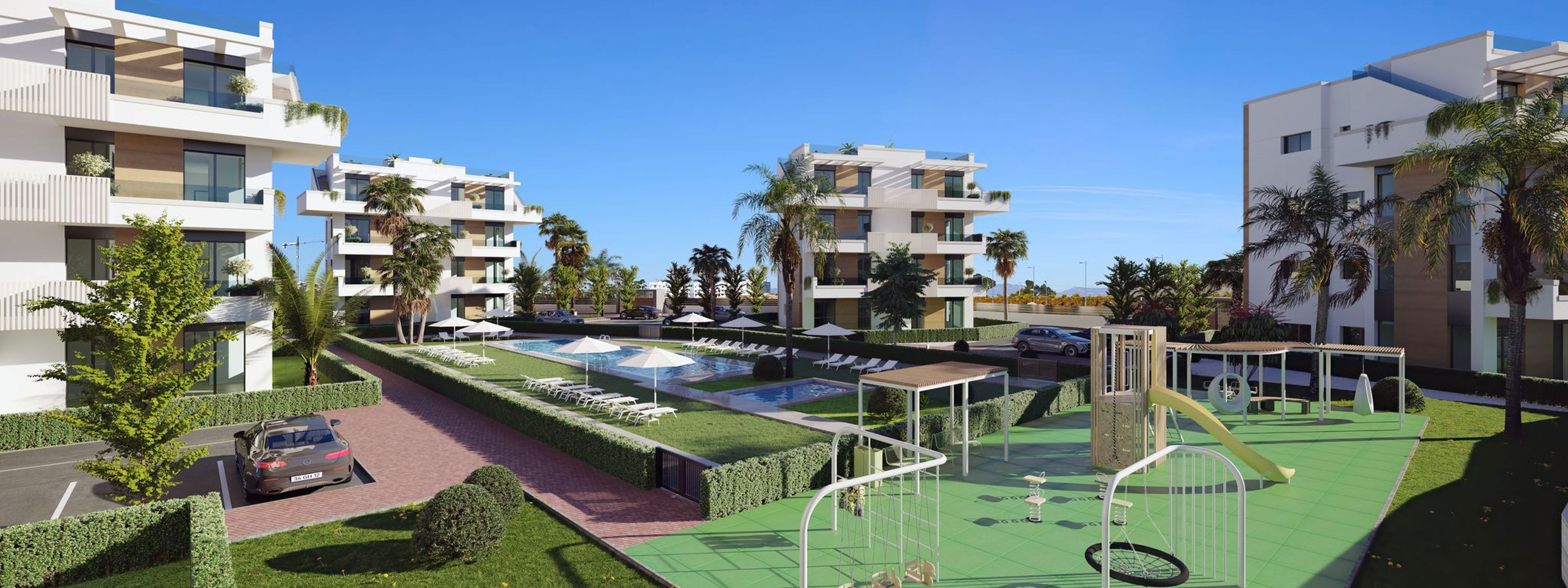 SPANJE - Appartementen afgesloten urbanisatie foto 2