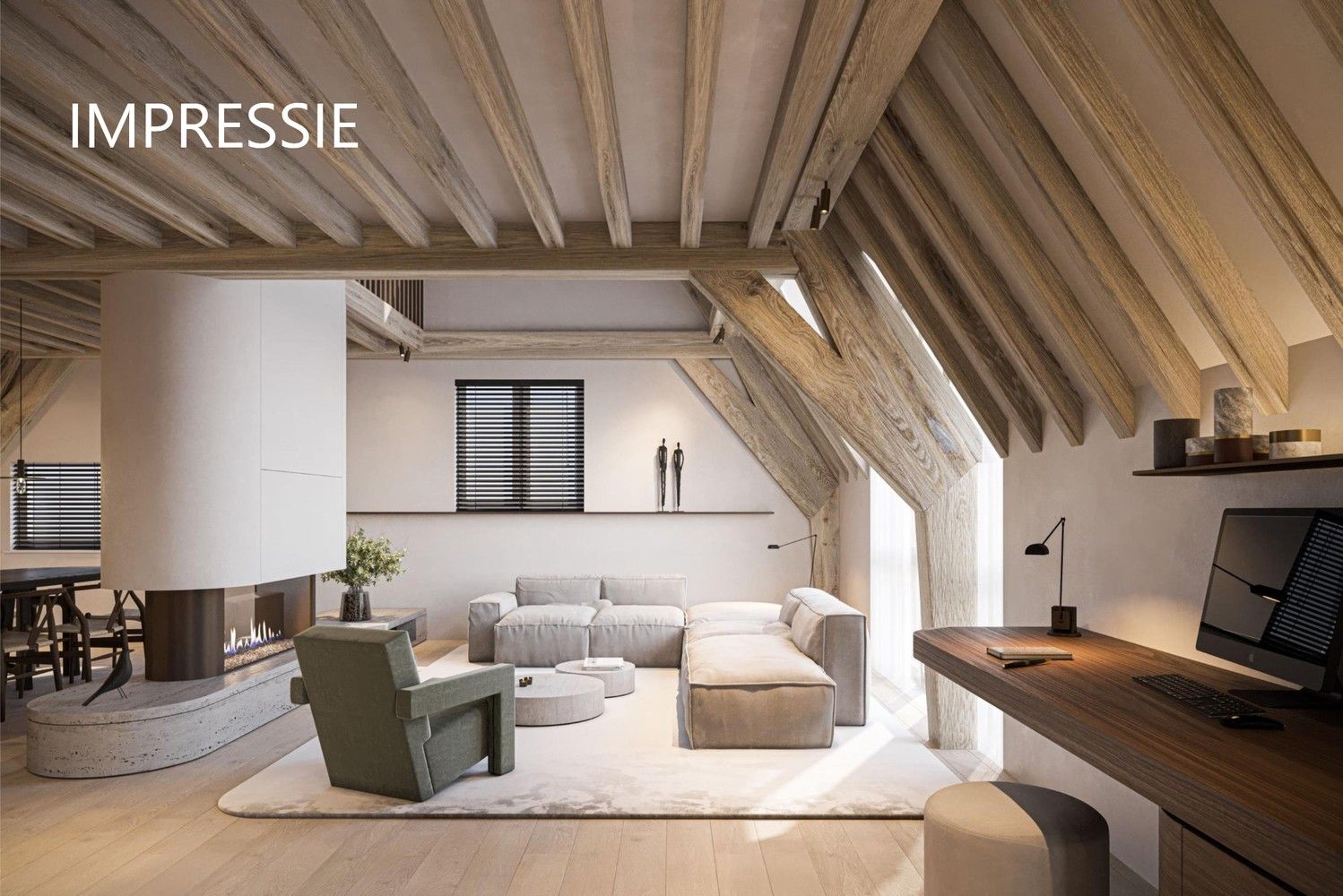 Unieke, lichtrijke loftduplex in het historisch centrum van Lier foto 2