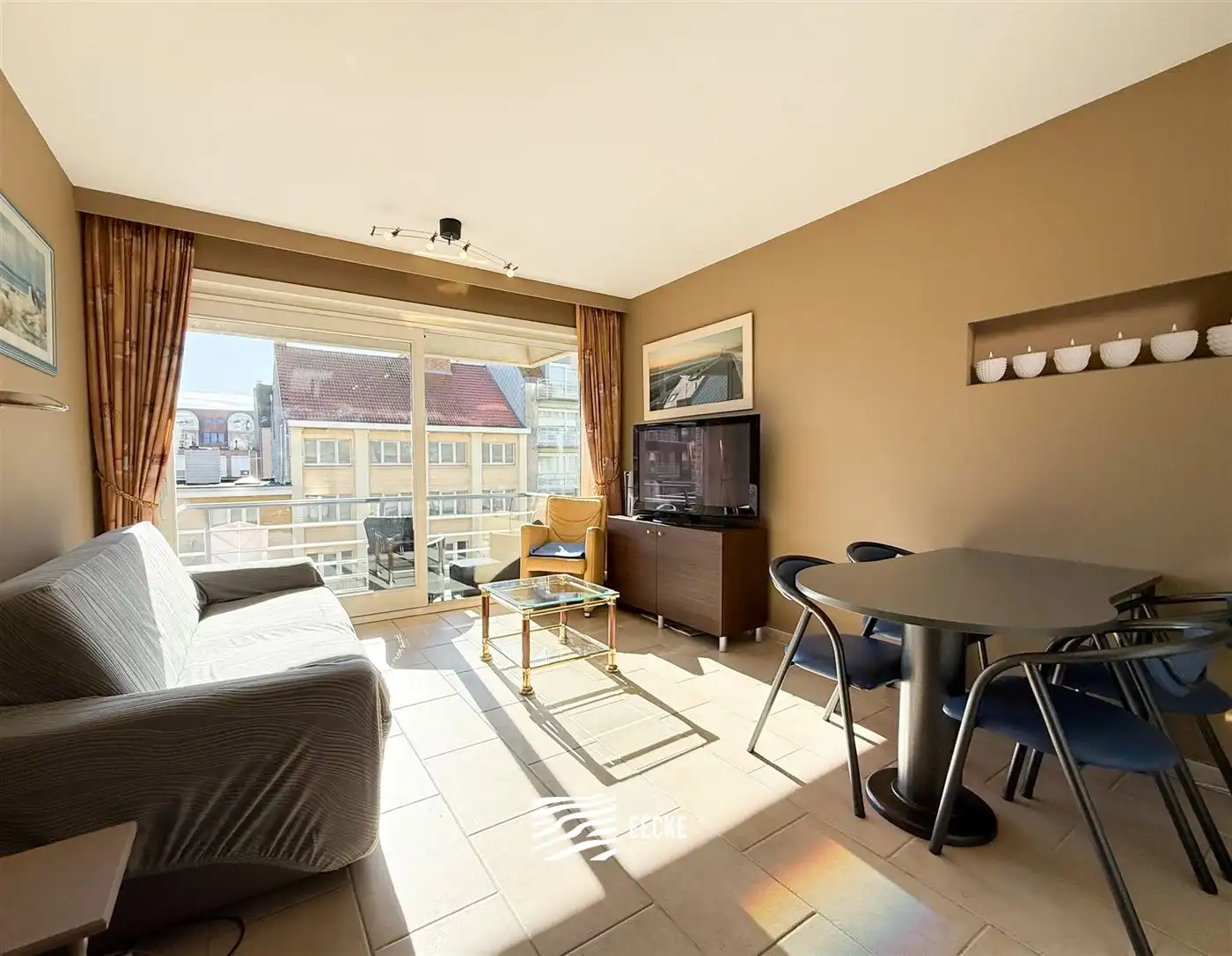 Appartement met 1 slaapkamer en slaaphoek foto {{pictureIndex}}