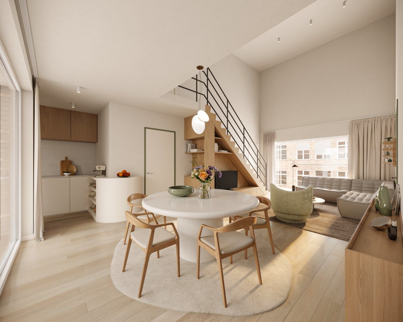 Duplex-appartement (3 slpk) in project Gaverling ! foto 3