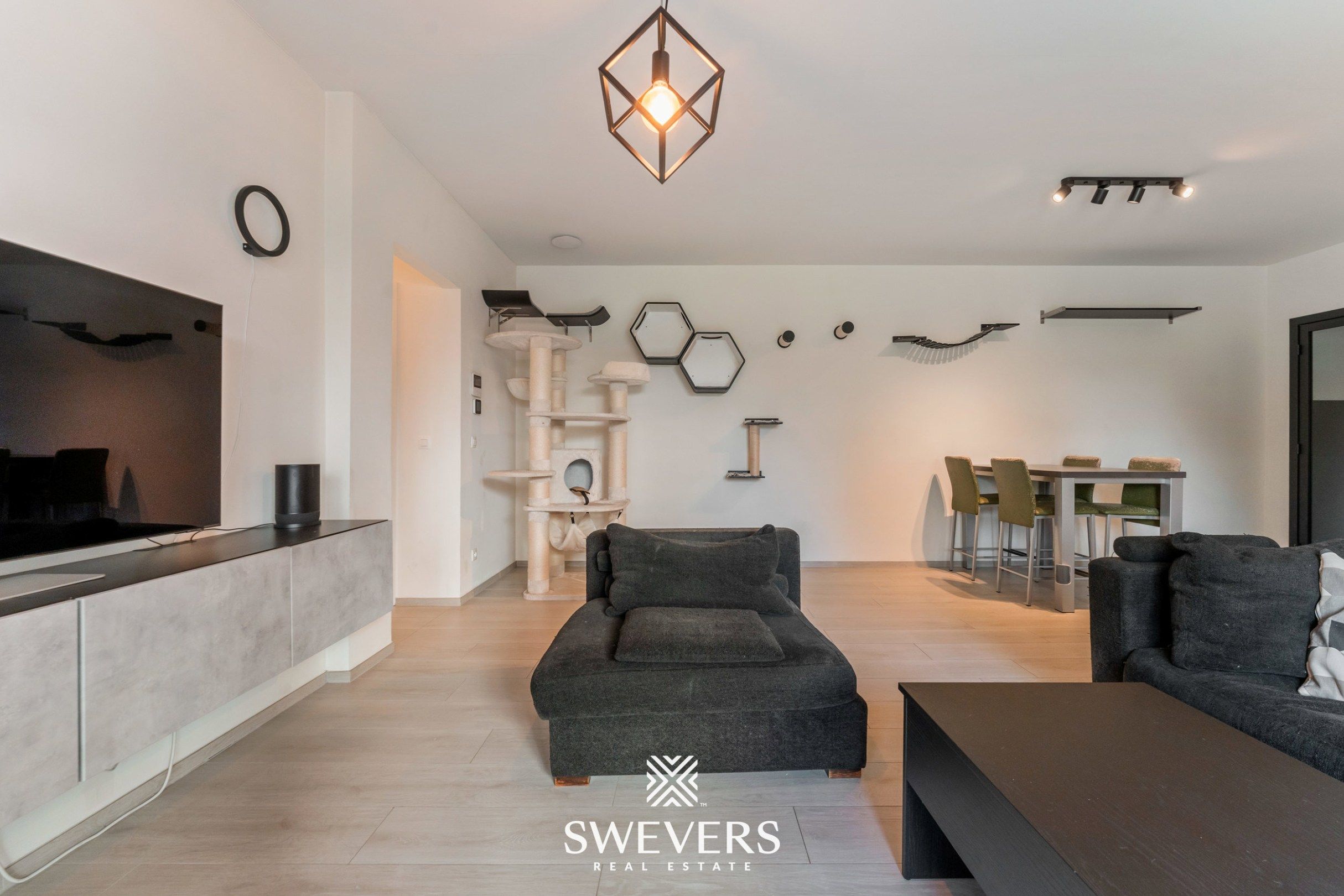 Instapklaar, energiezuinig gelijkvloers appartement (99 m²) met garage en kelders in het pittoreske Bolderberg foto 3