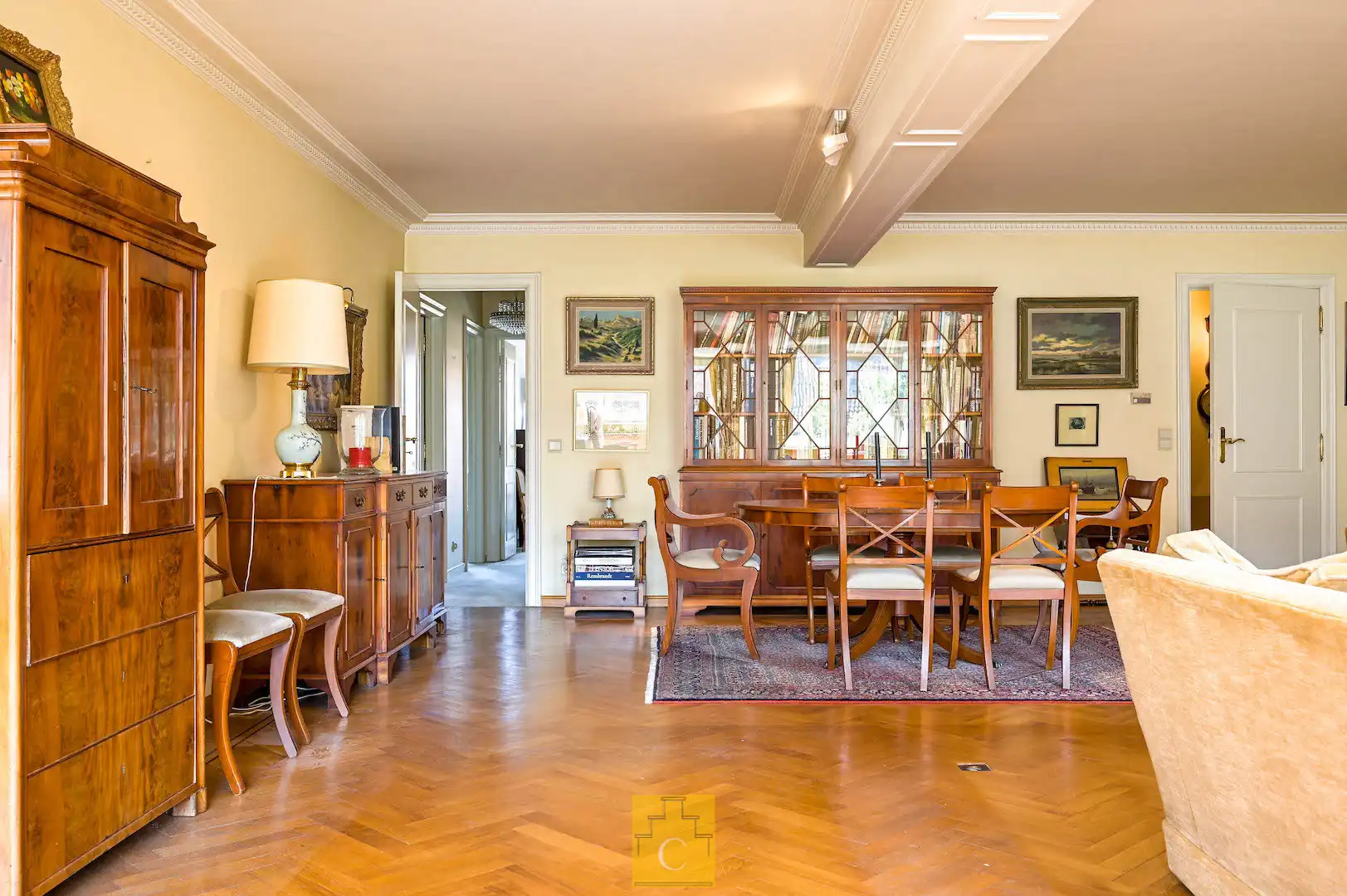 groot appartement (159 m2) met 3 slaapkamers aan de Augustijnenrei, 1ste verdieping, garagebox kan bijgekocht worden foto 8