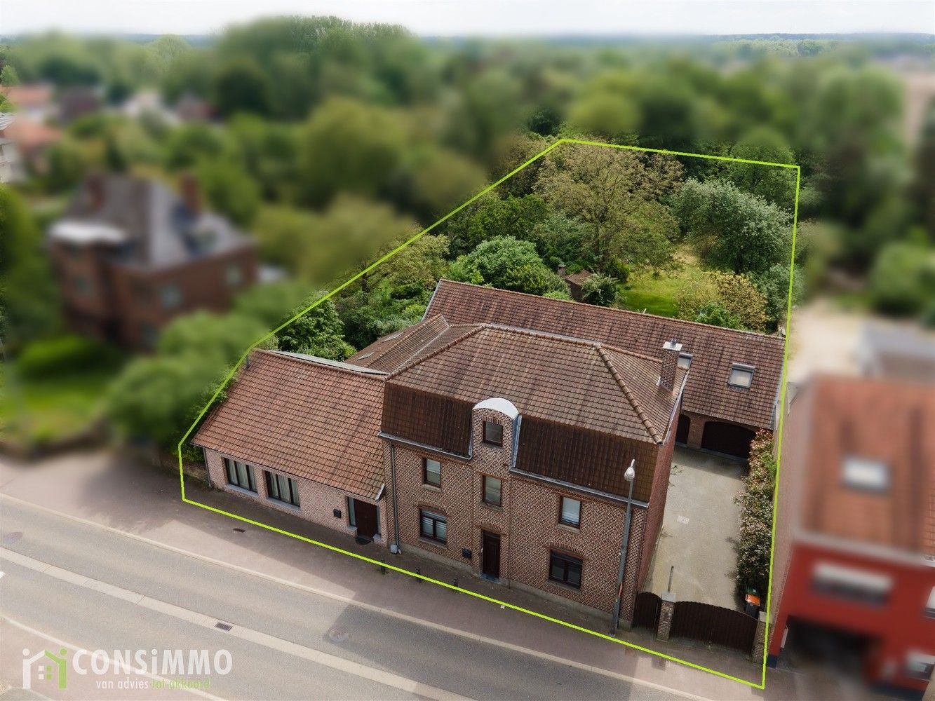 Projectgrond/opbrengsteigendom te koop in Oudesbergen! foto {{pictureIndex}}