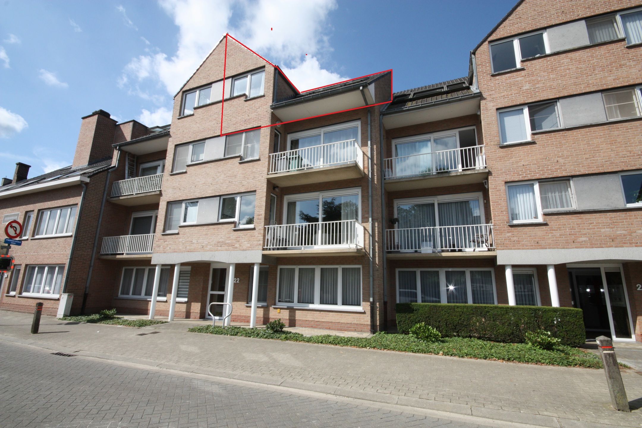 Uniek dakappartement met uitzicht op het Abdijpark foto 1