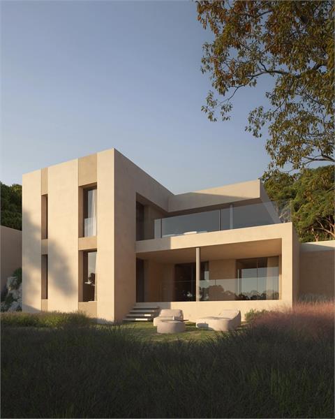 Nieuwbouw luxe villa met zeezicht in Benissa Costa foto {{pictureIndex}}