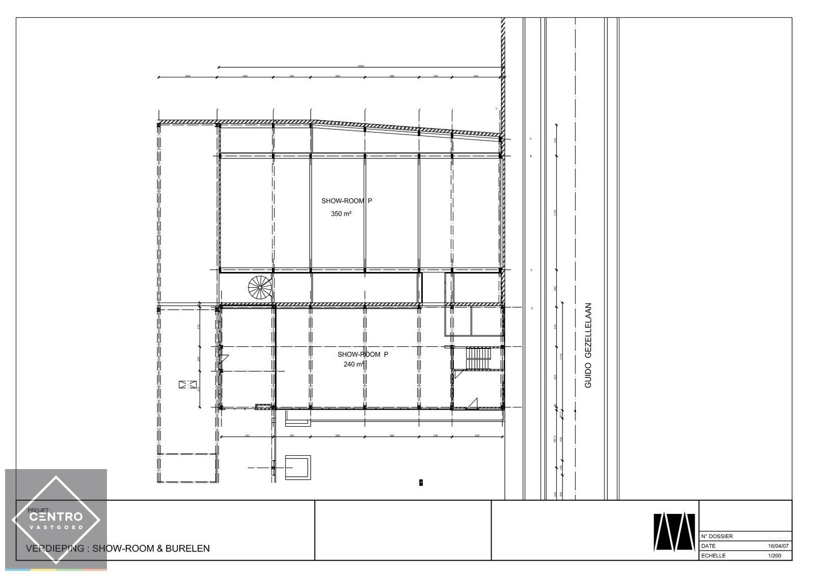 Instapklare burelen/showroom (± 1.400 m²) + opslagplaats  ( ± 2.700m²) met 4 sectionale poorten en VH van 7m te ROESELARE ! foto 28