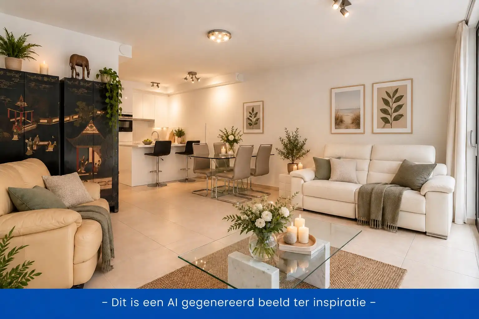 Recent app. met zonnig balkon en zijdelings zeezicht foto 5