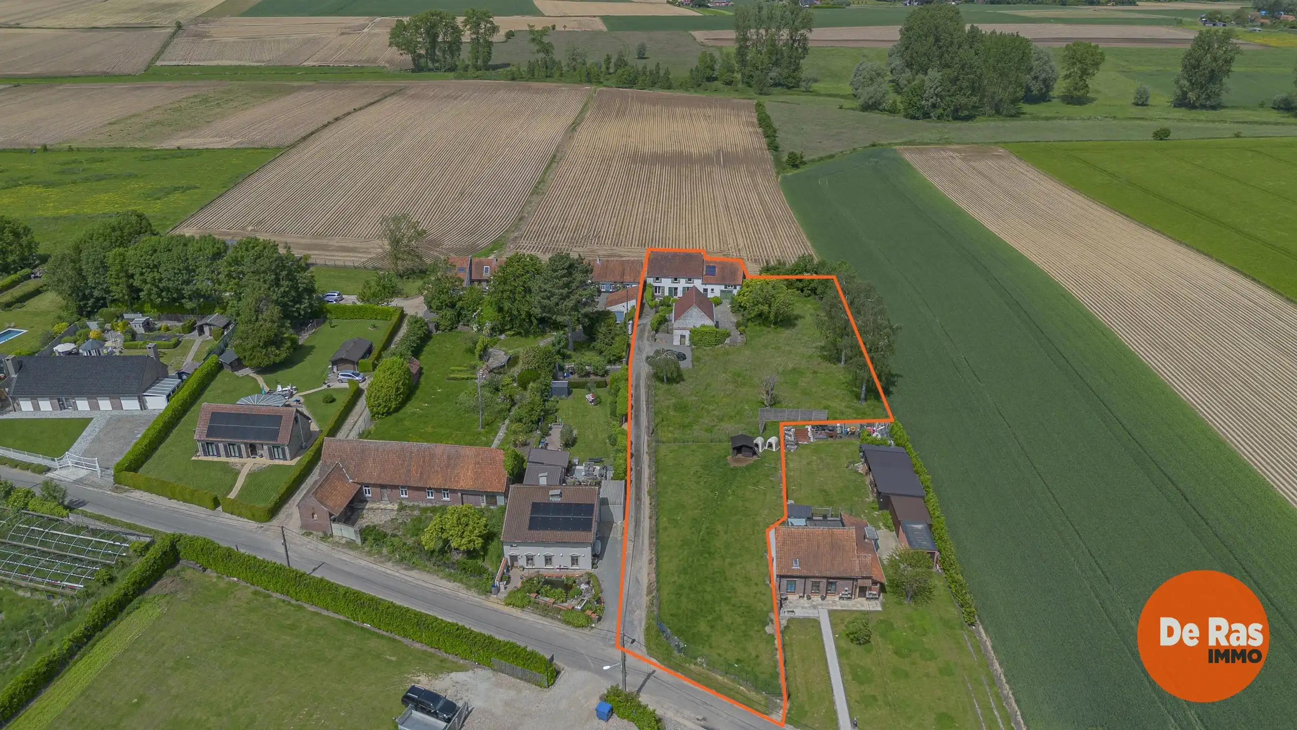 BRAKEL - Authentieke fermette op ca. 27 are met open zicht  foto 2